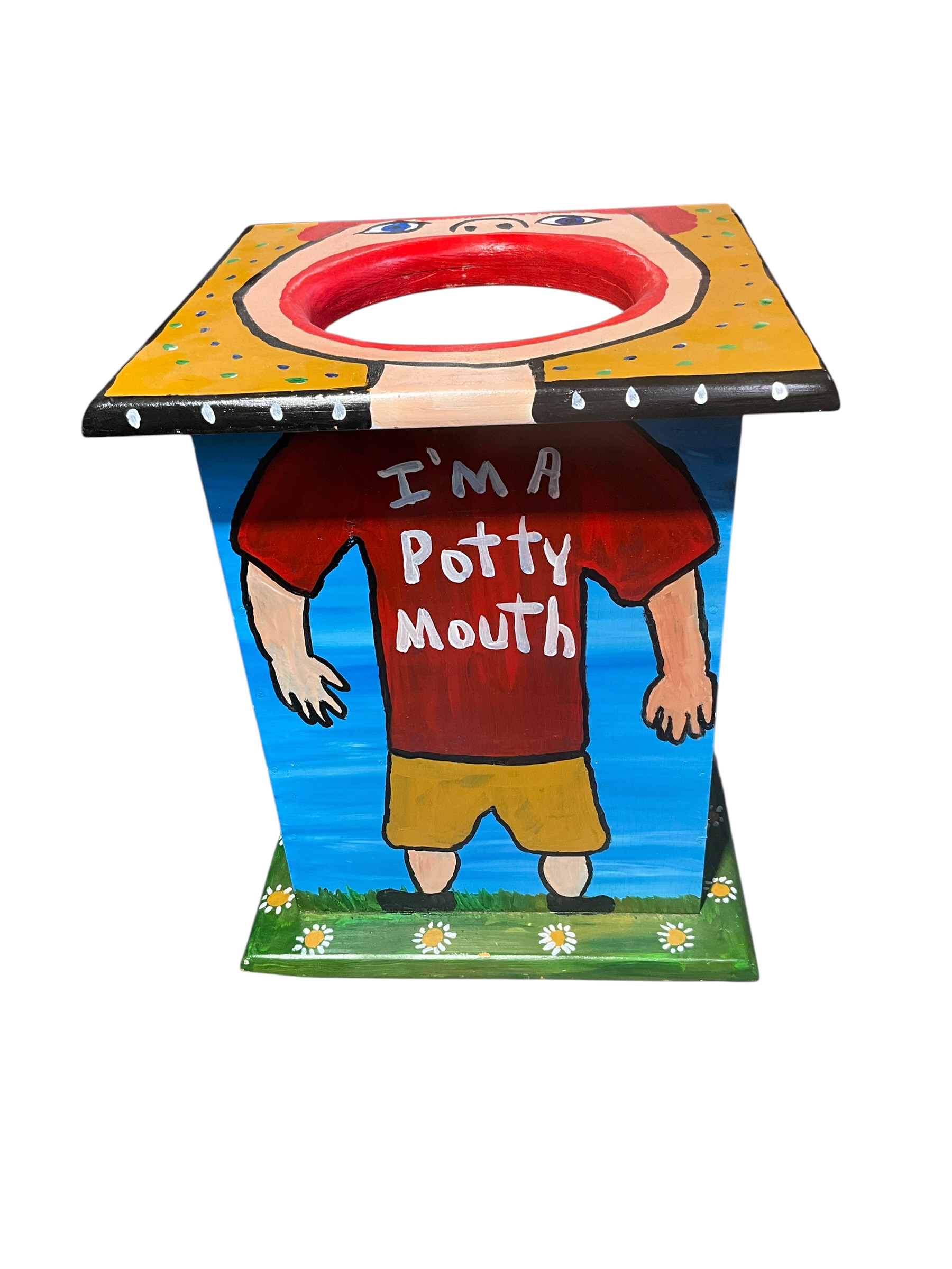 Sam Granger Potty Mouth Folk Art