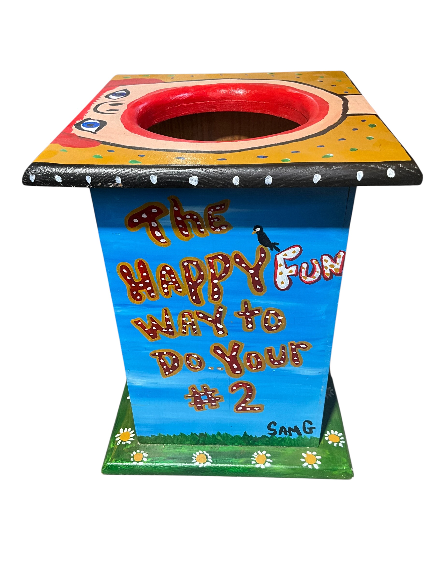 Sam Granger Potty Mouth Folk Art