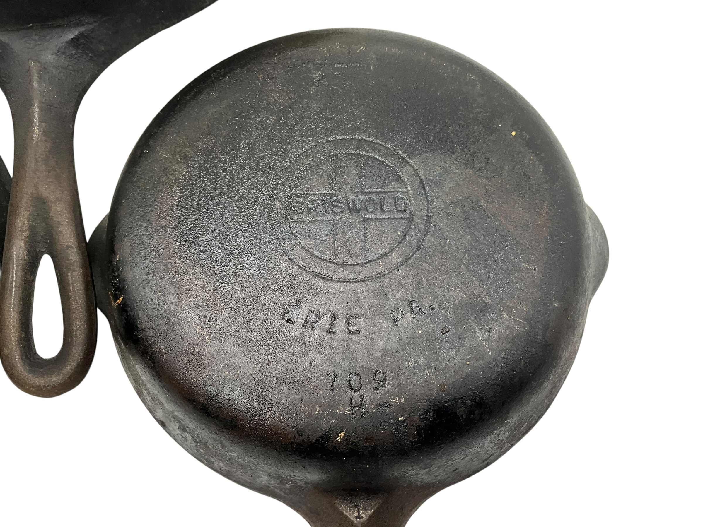 Lot Of 3 Cast Iron Pans Griswold / Wagner Ware