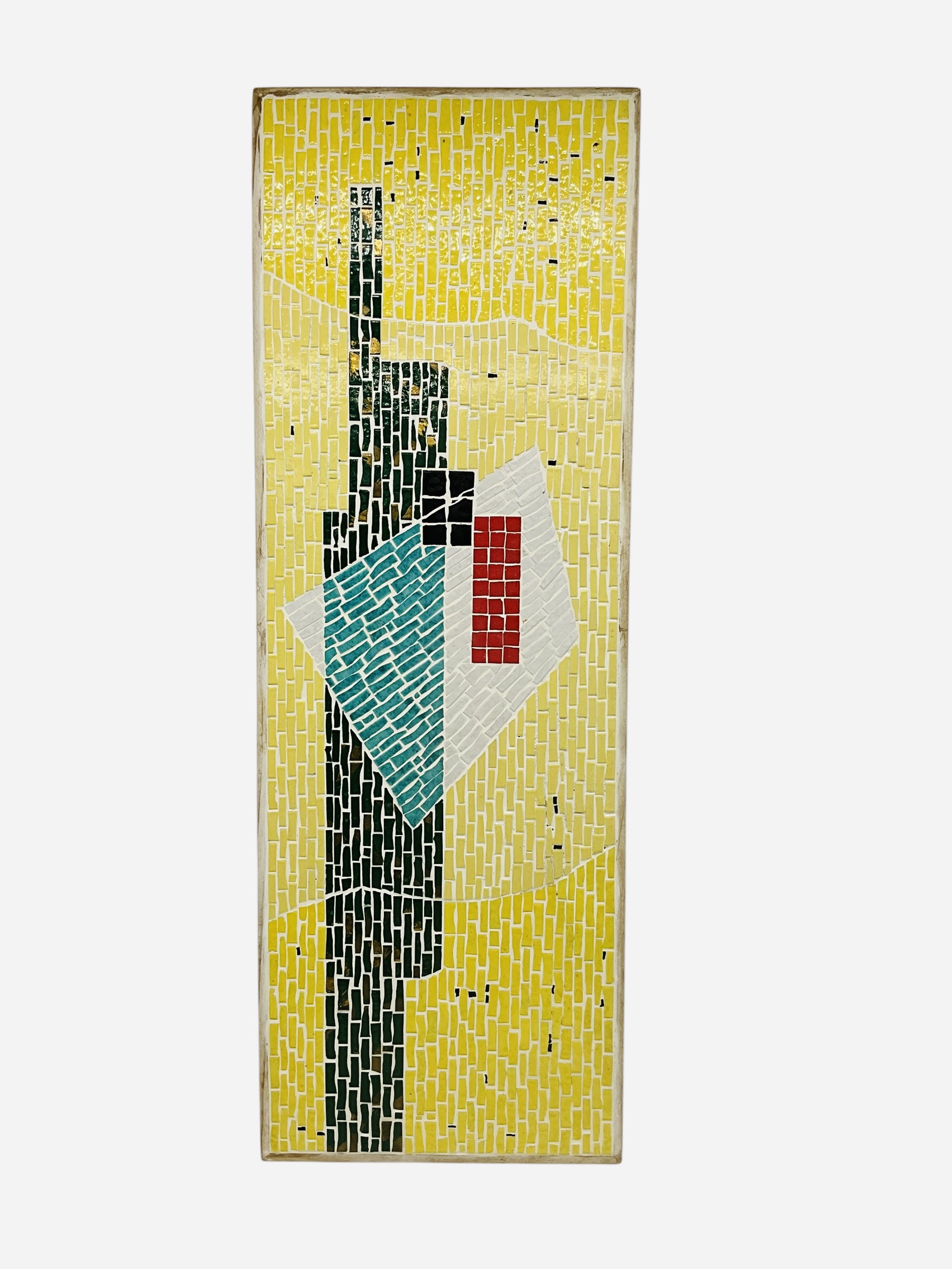 Suprematist Mosaic Panel Tile Artwork