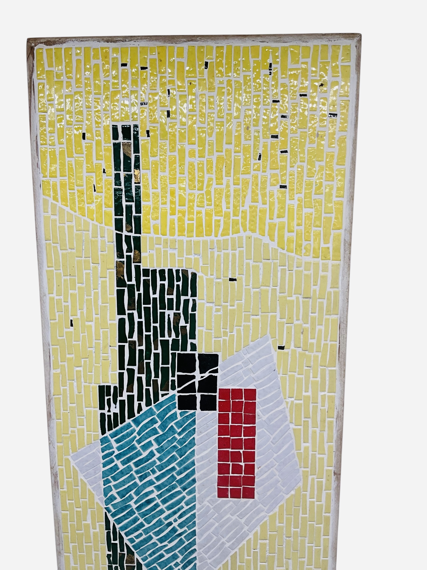 Suprematist Mosaic Panel Tile Artwork