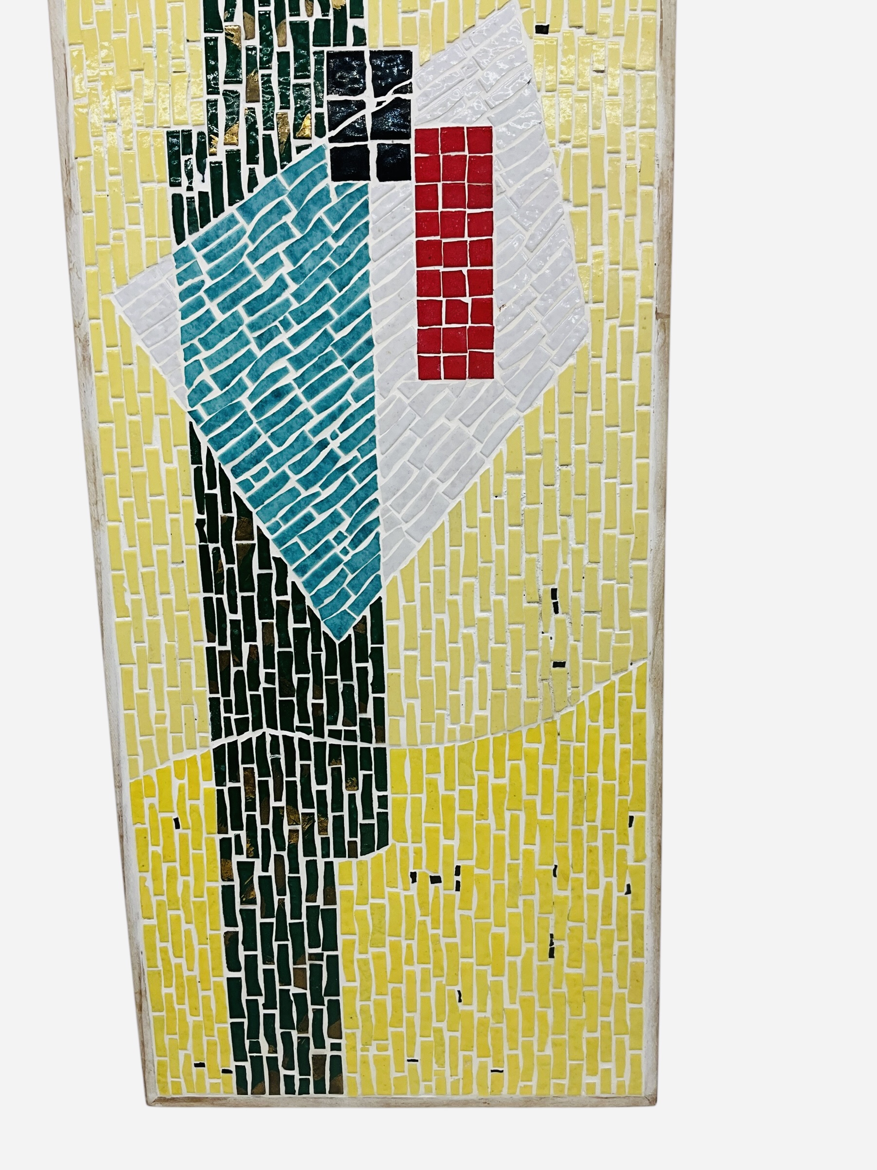 Suprematist Mosaic Panel Tile Artwork