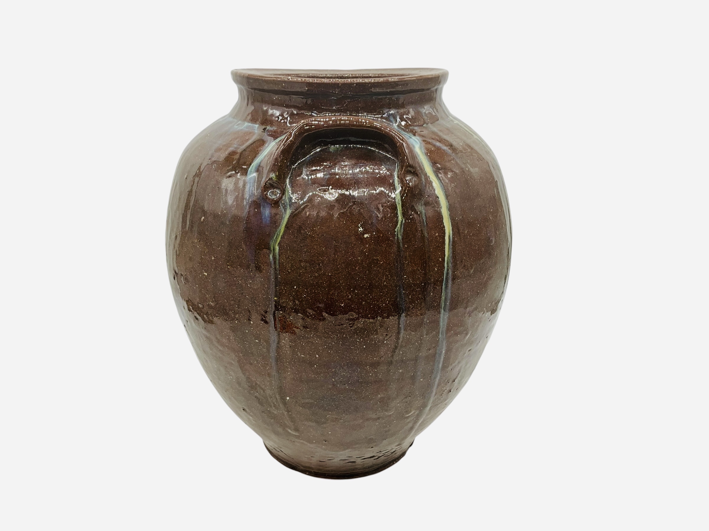 Unsigned Pottery Storage Jar