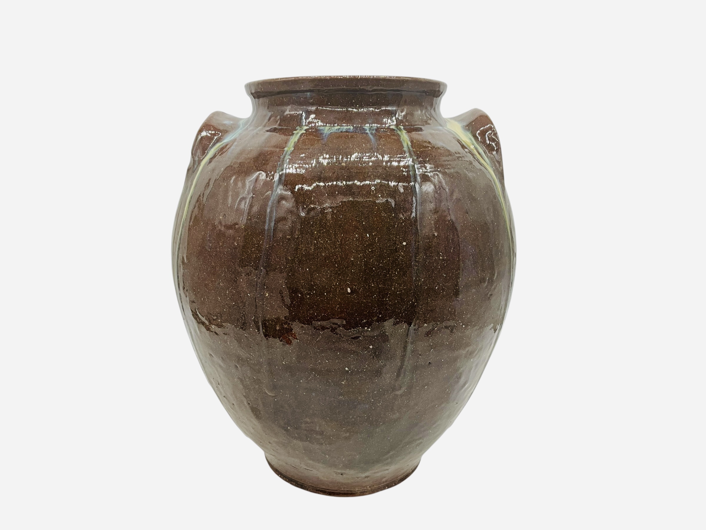 Unsigned Pottery Storage Jar