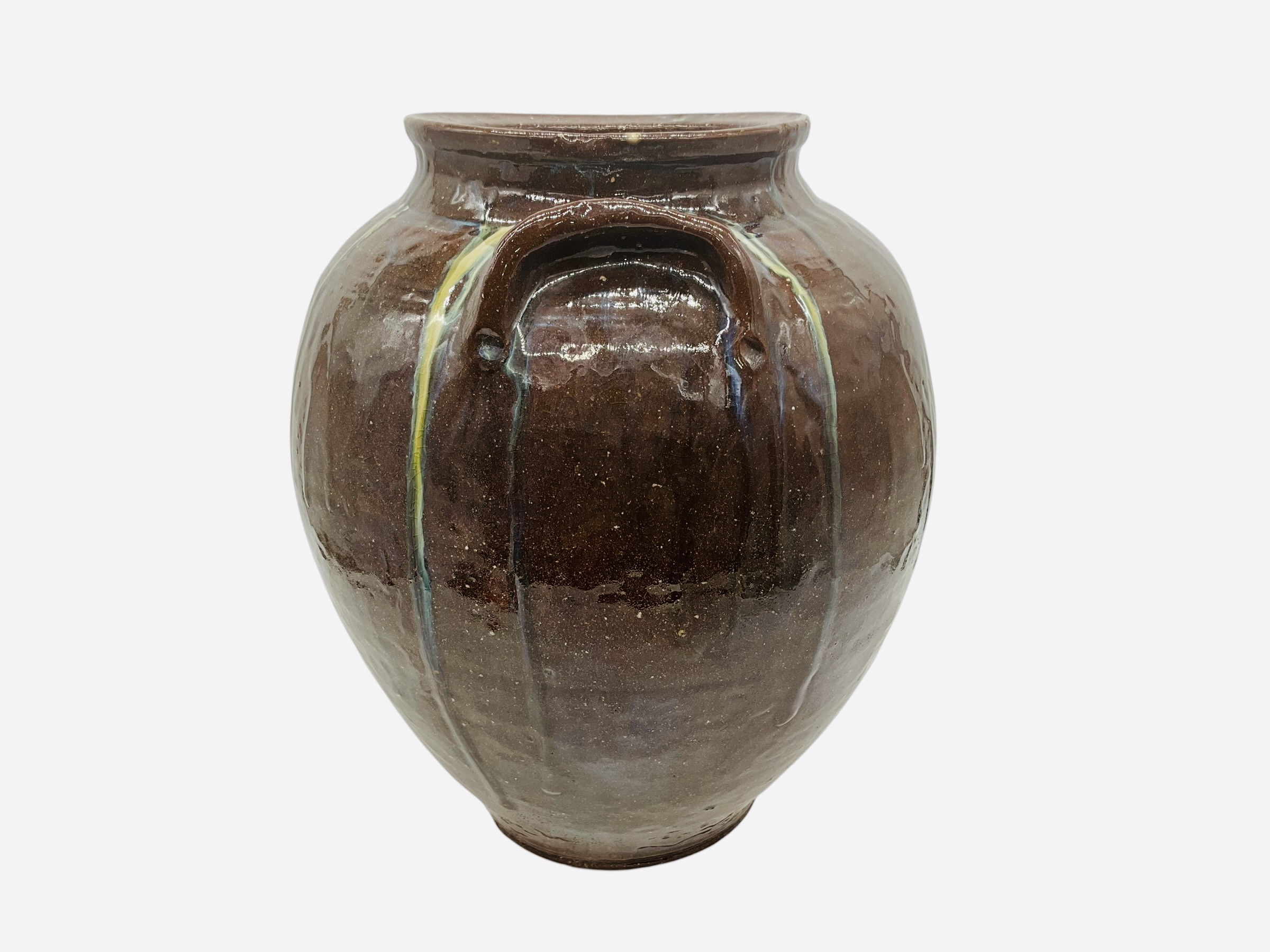 Unsigned Pottery Storage Jar