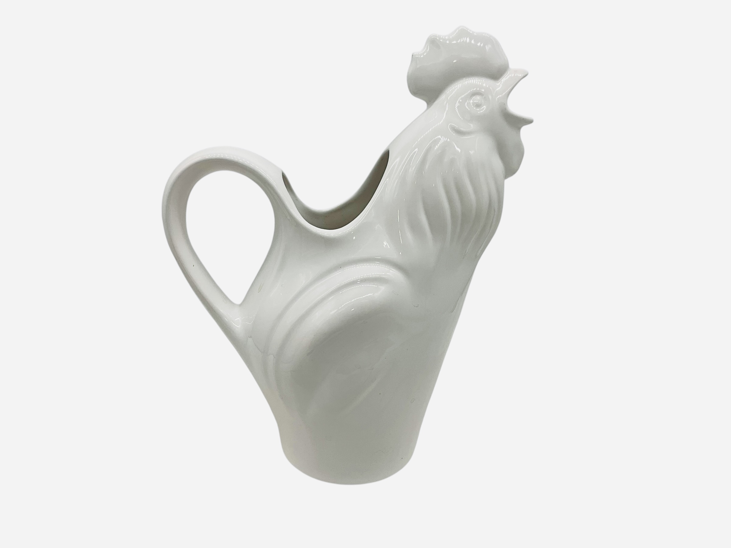 Niderviller France Rooster Pitcher