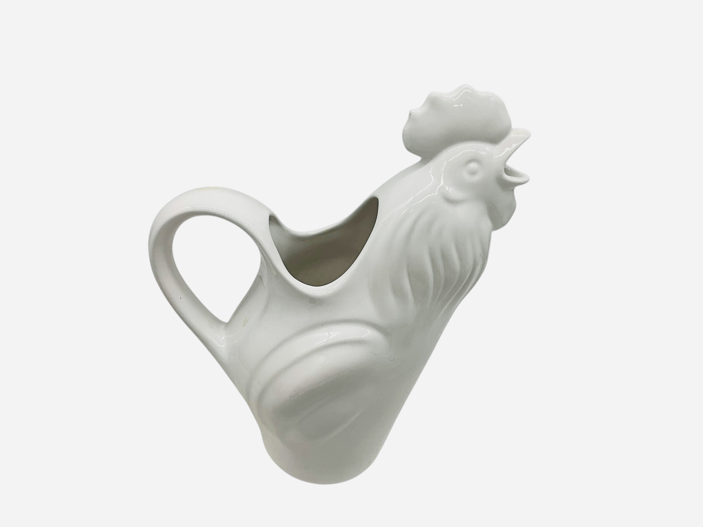 Niderviller France Rooster Pitcher
