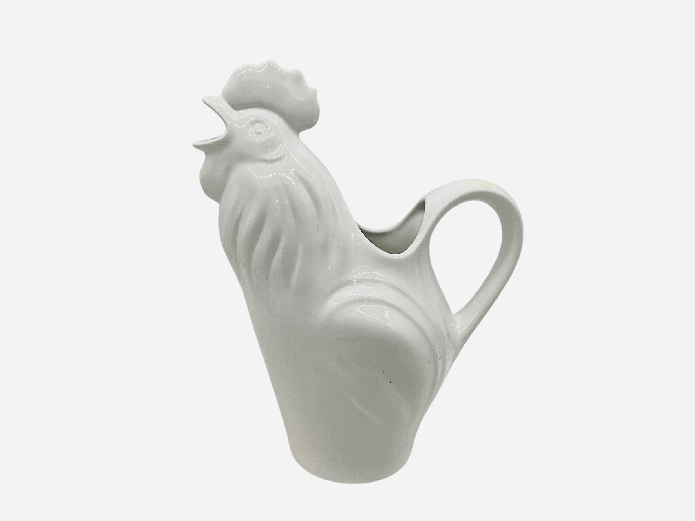 Niderviller France Rooster Pitcher