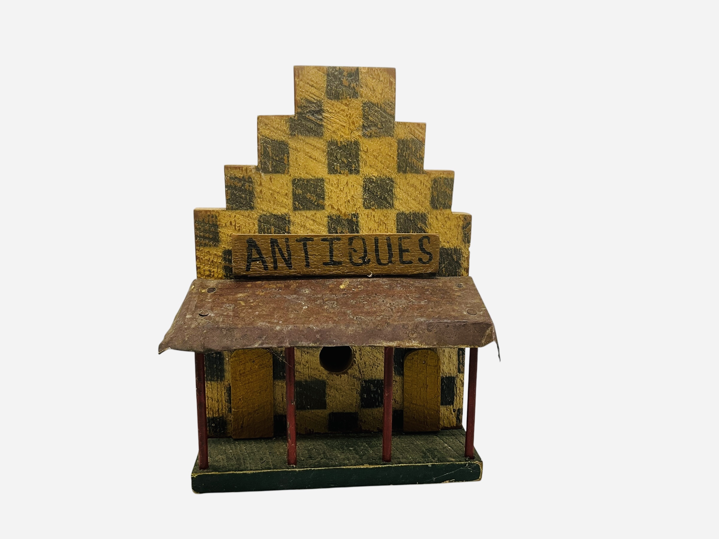 Hand Made Antique Store Birdhouse