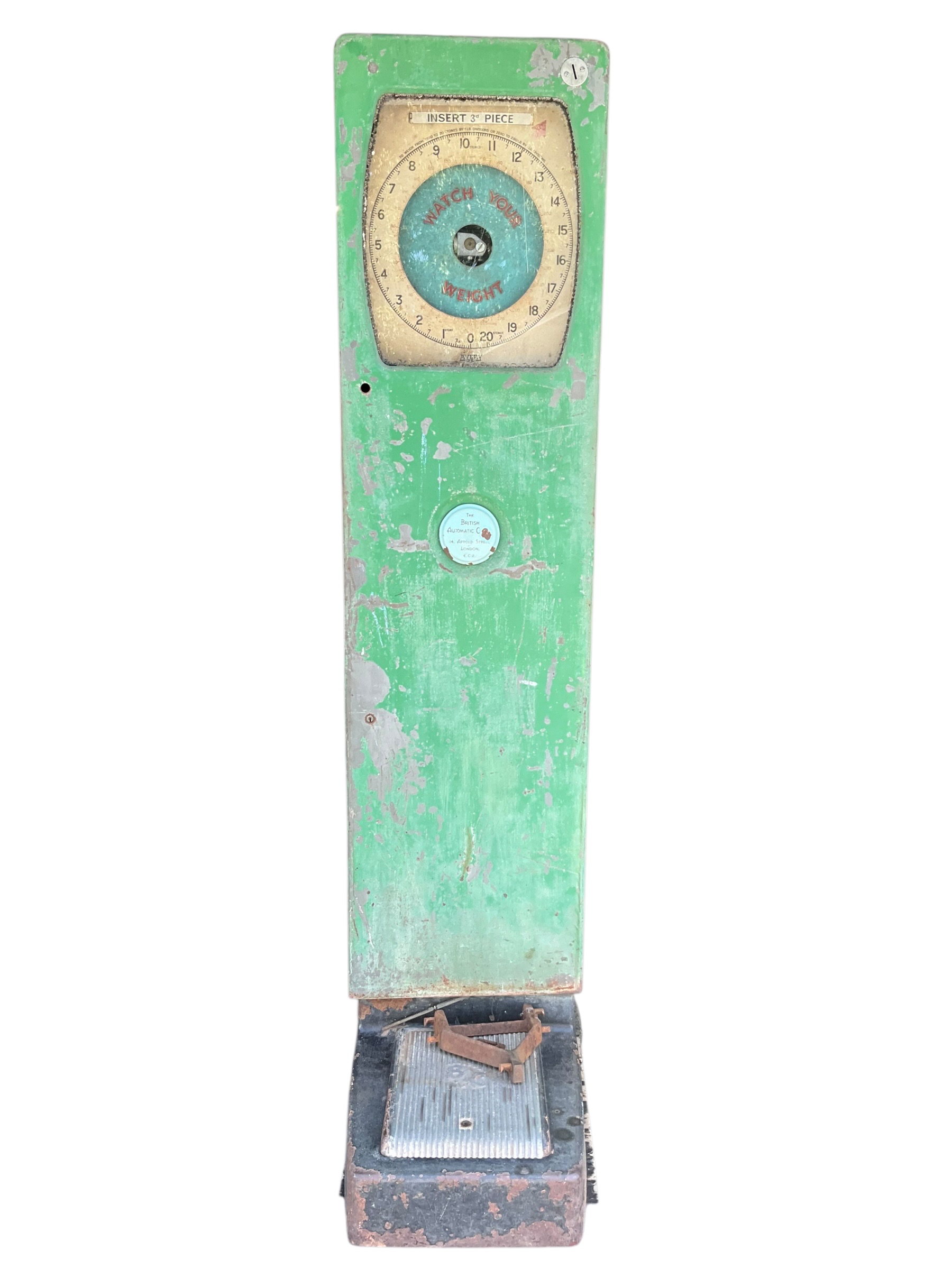 British Automatic Coin Operated Scale