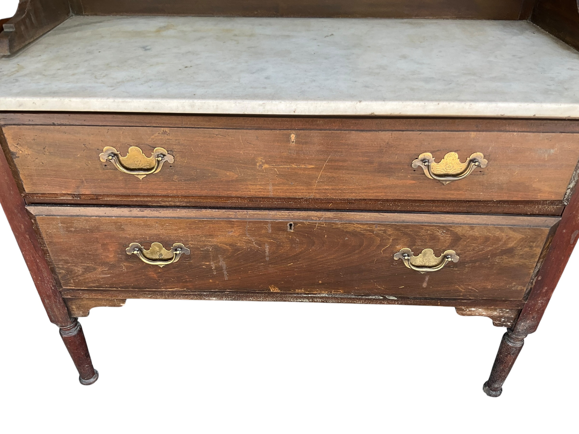 Antique Victorian Marble Top Wash Stand