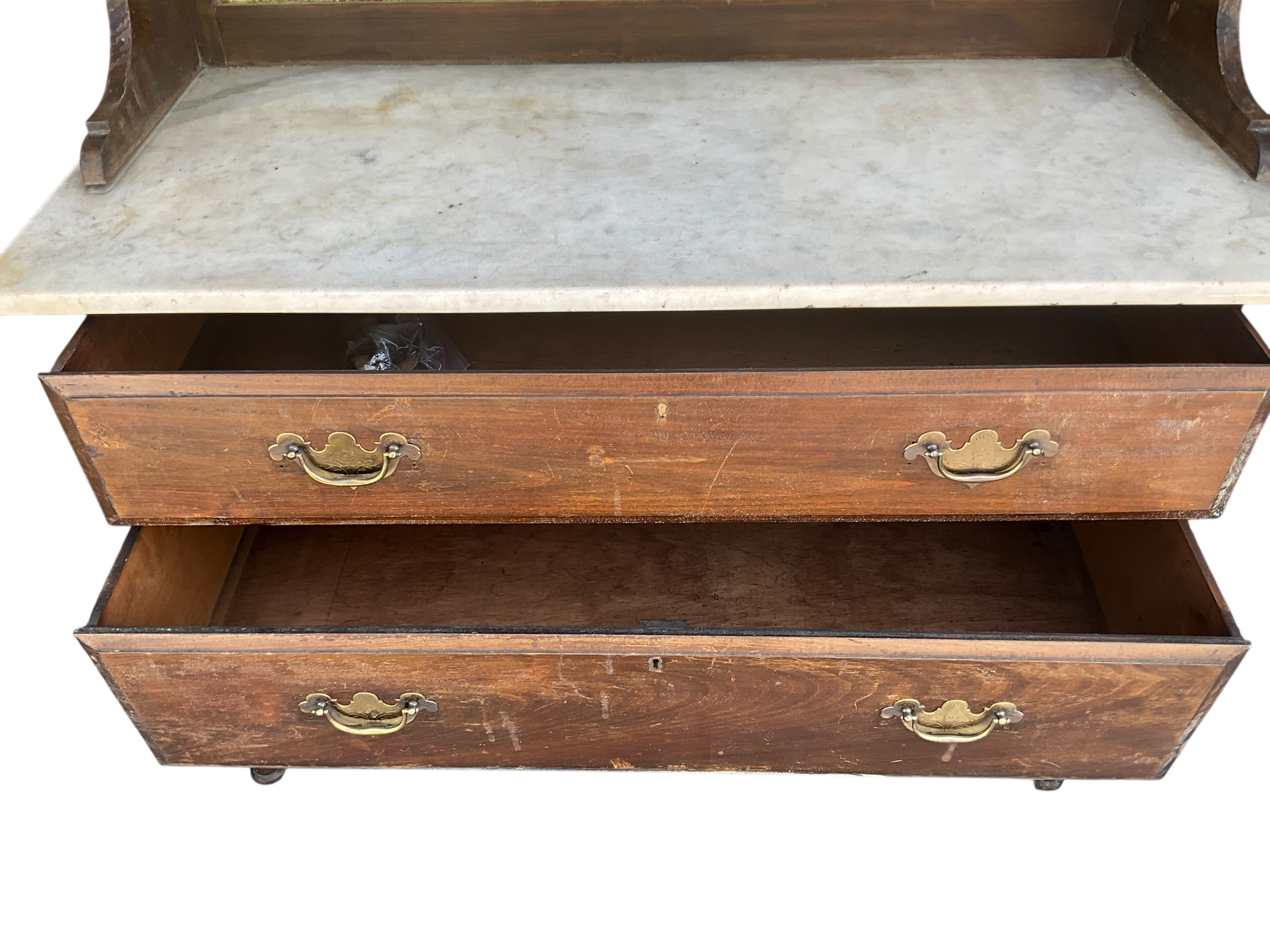 Antique Victorian Marble Top Wash Stand