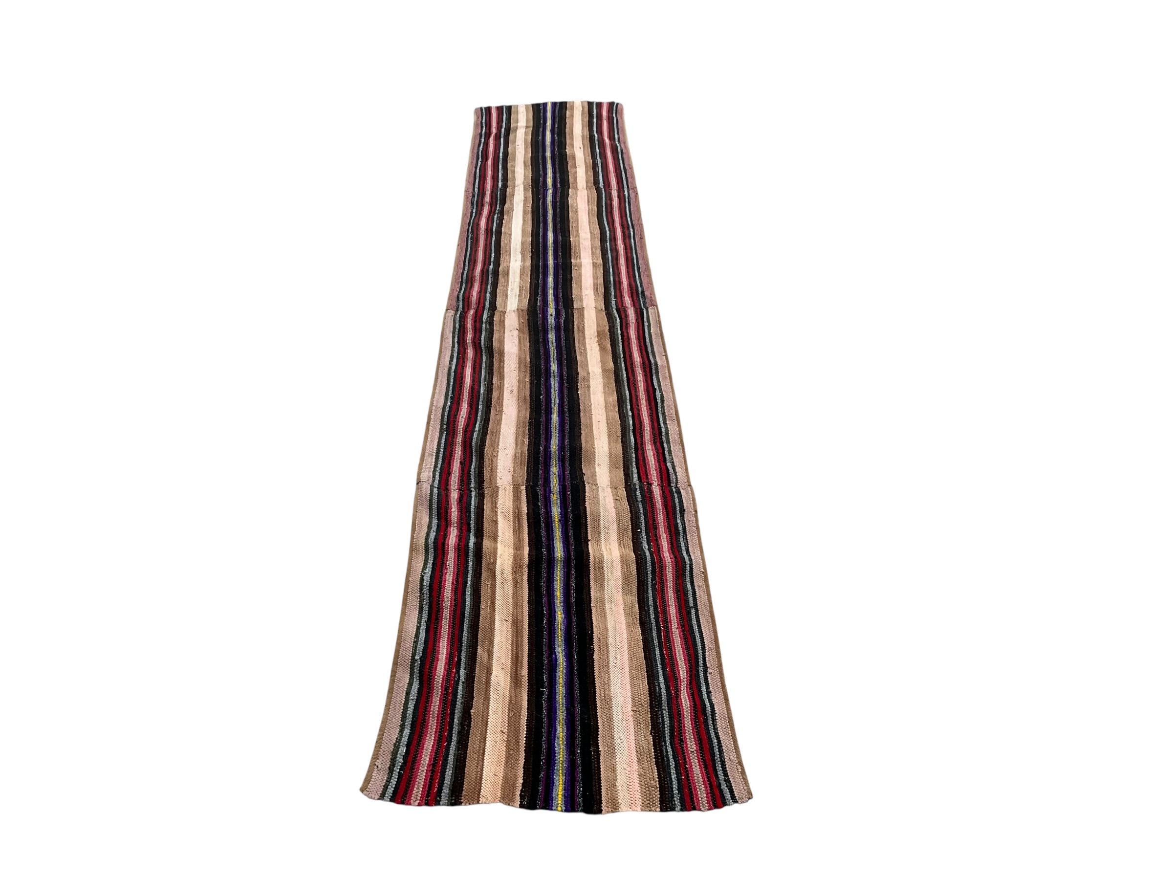 Handwoven Flat Weave Turkish Kilim Runner Rug