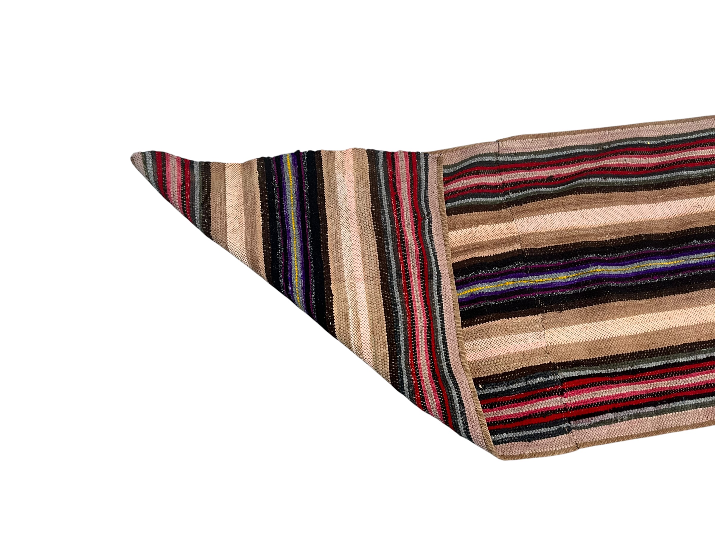 Handwoven Flat Weave Turkish Kilim Runner Rug