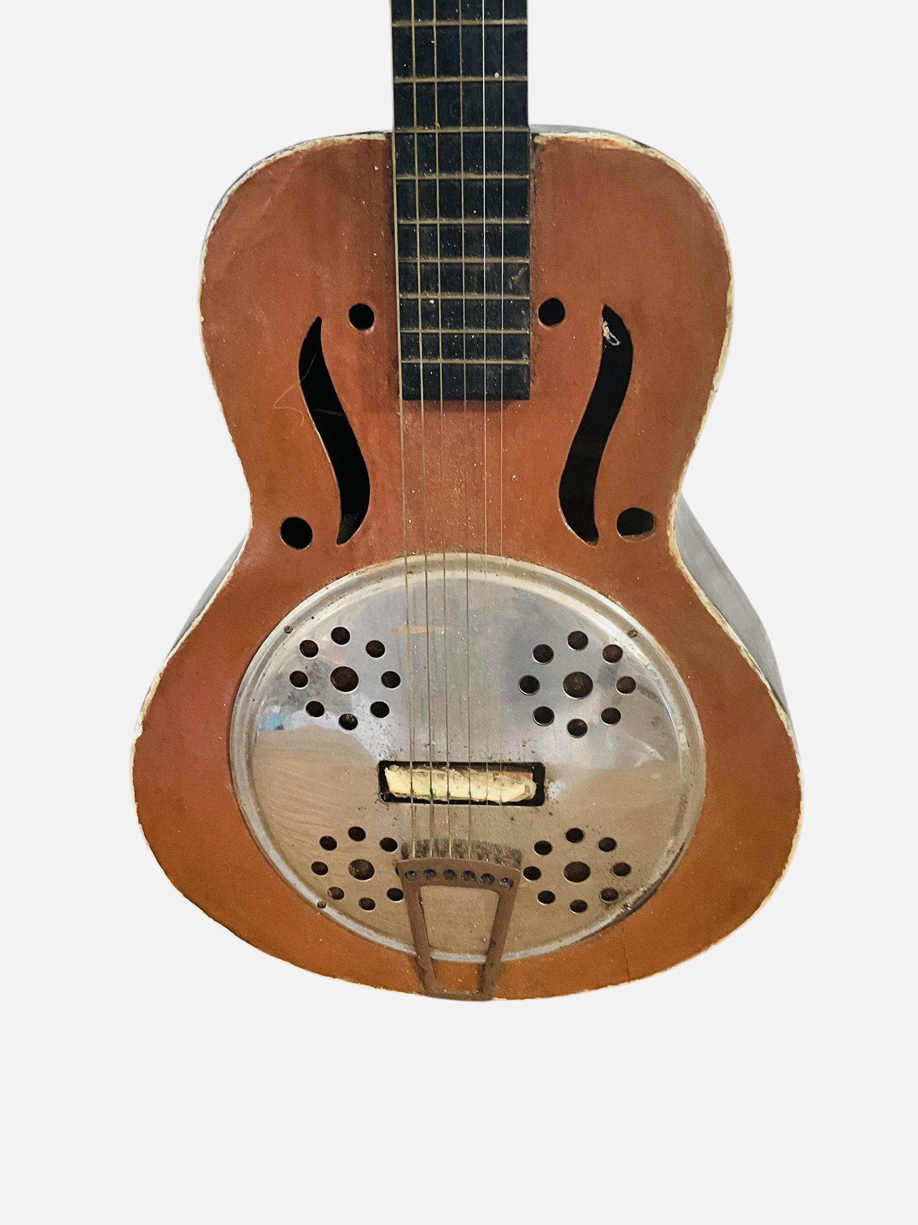 Crudely Made Dobro Guitar