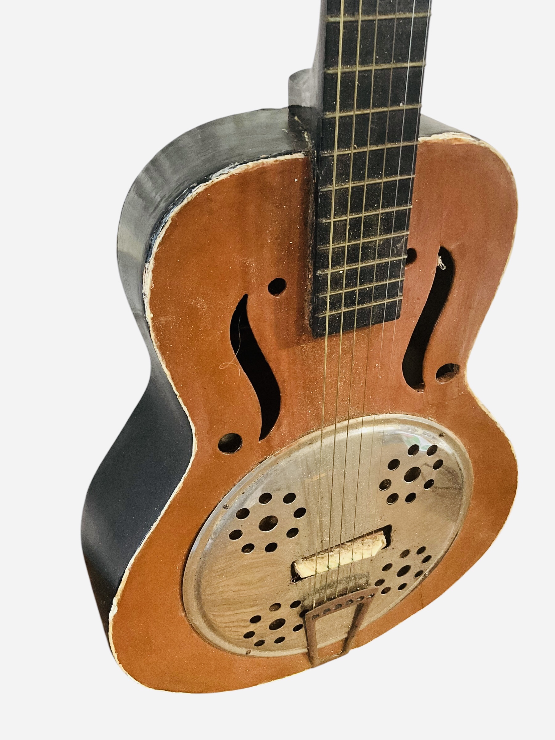 Crudely Made Dobro Guitar
