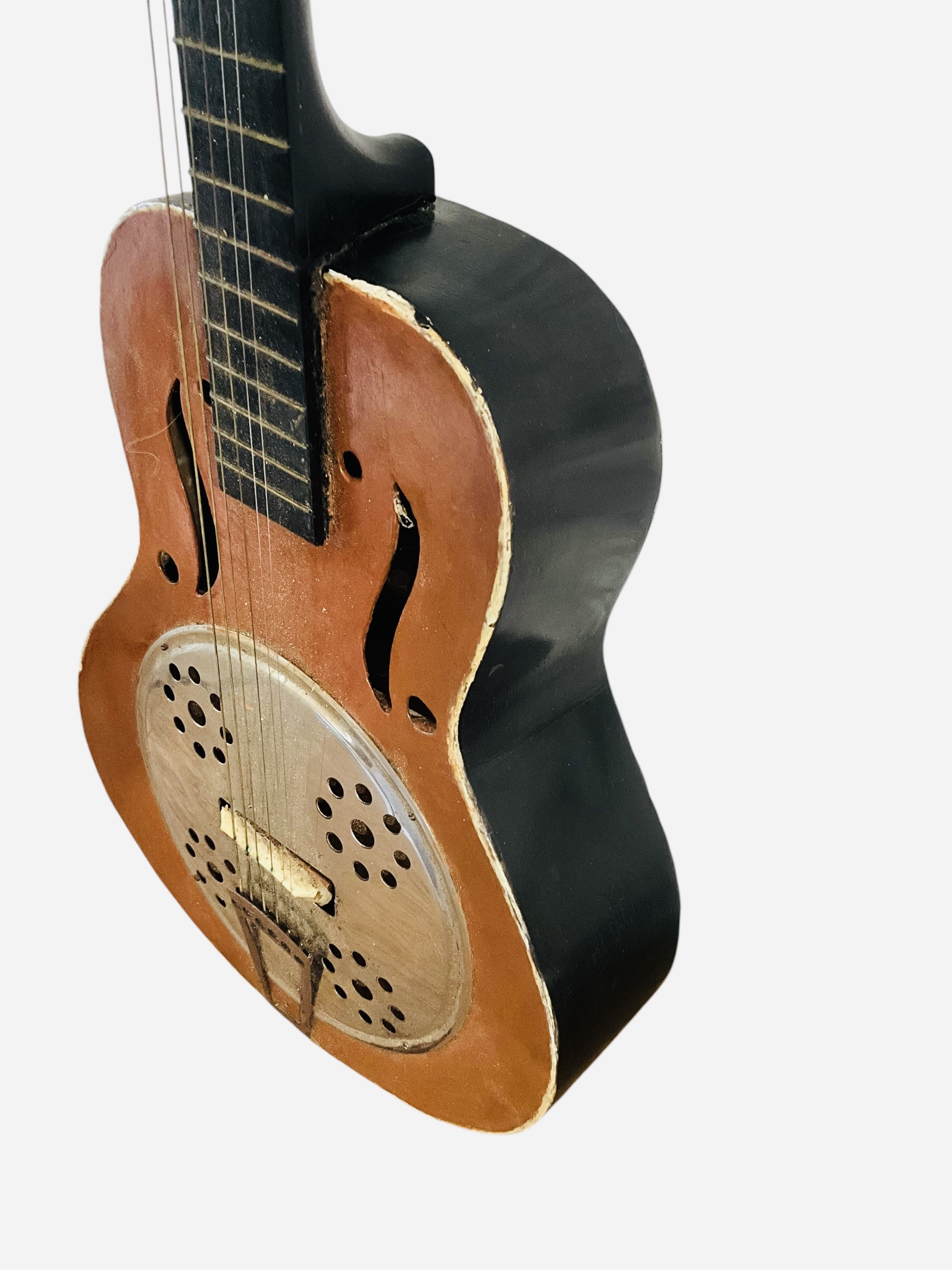 Crudely Made Dobro Guitar