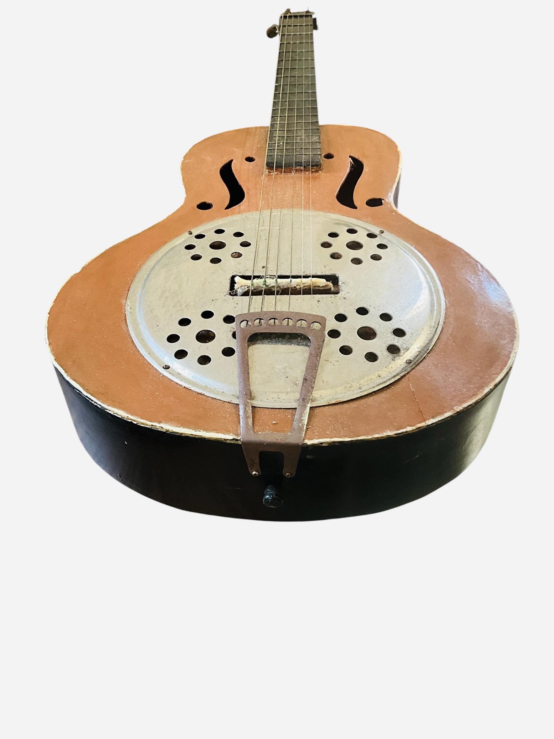 Crudely Made Dobro Guitar