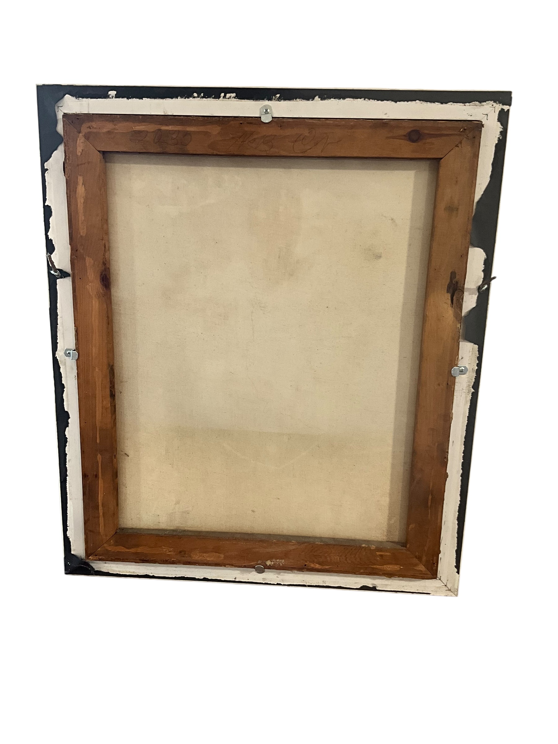 Original Antique Oil Painting of Young Boy