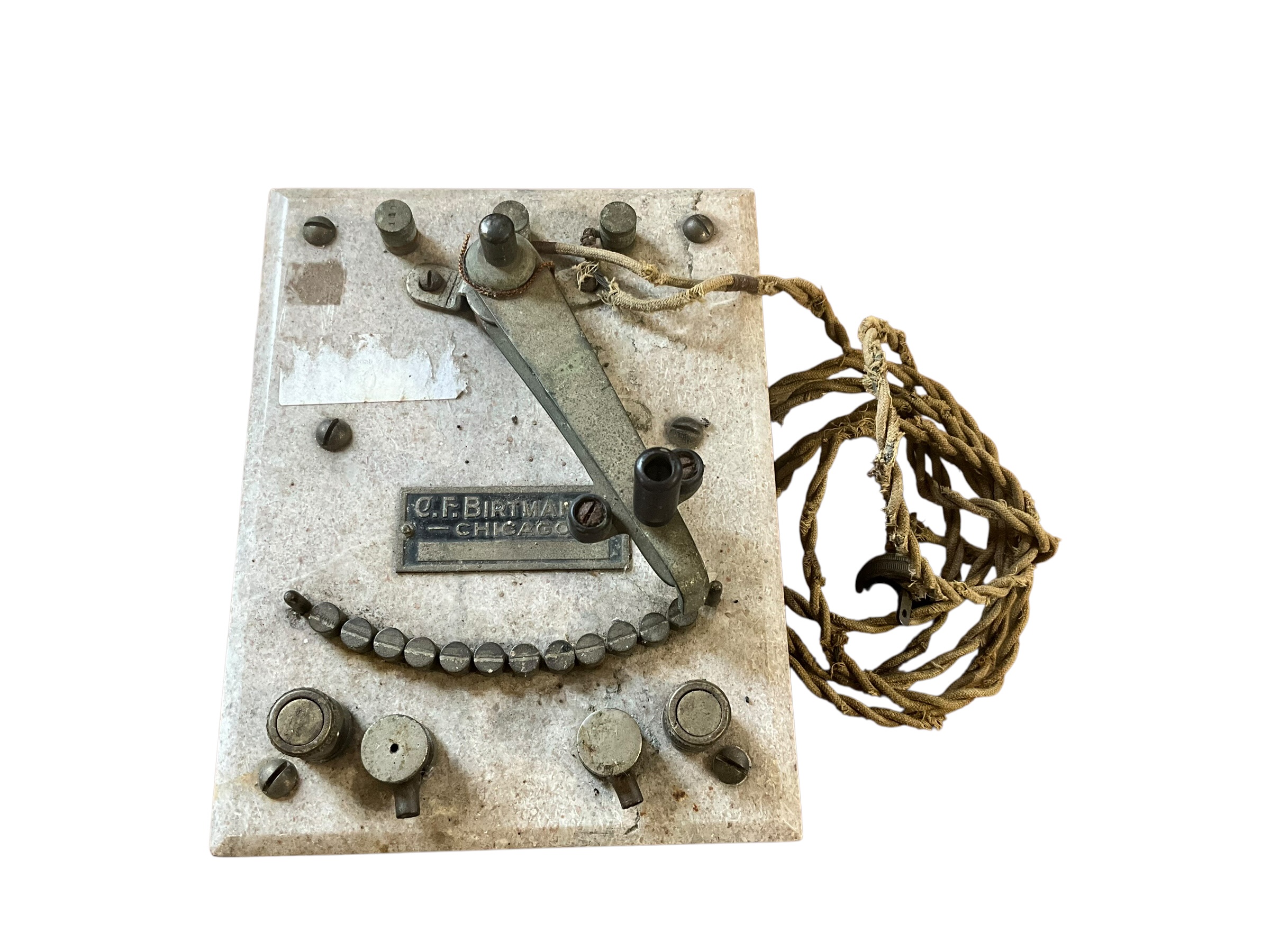 Antique C.F. Birtman Rheostat