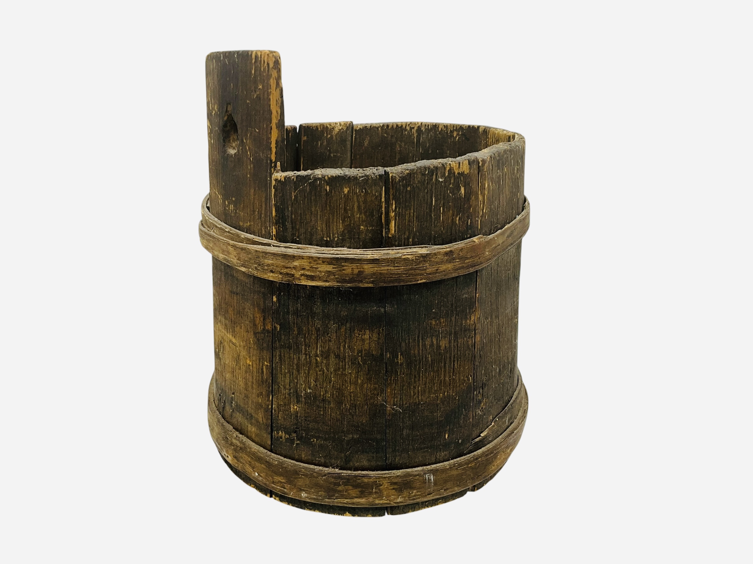 Primitive 1800’s Wood Gathering Bucket