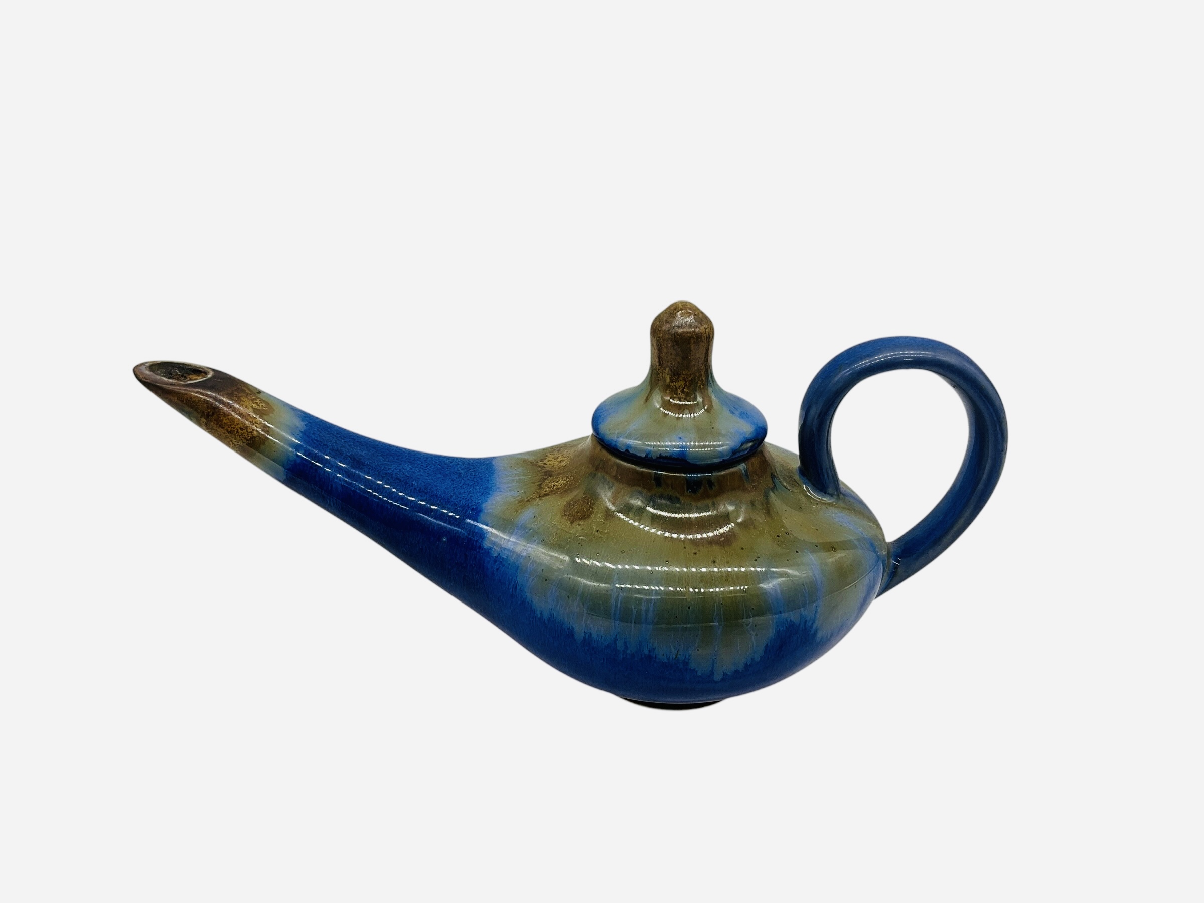 Pigeon Forge Pottery D. Ferguson Genie Lamp