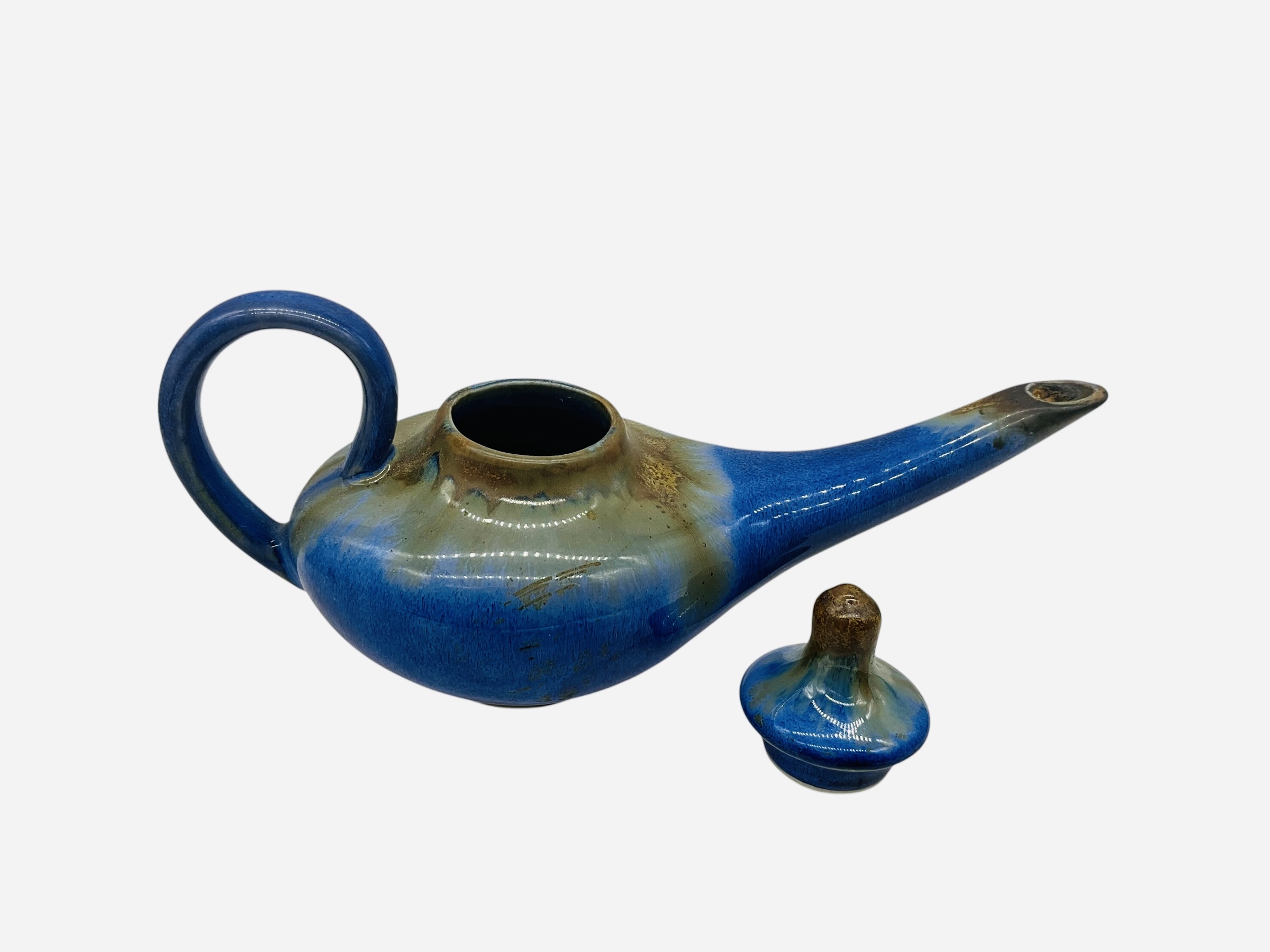 Pigeon Forge Pottery D. Ferguson Genie Lamp