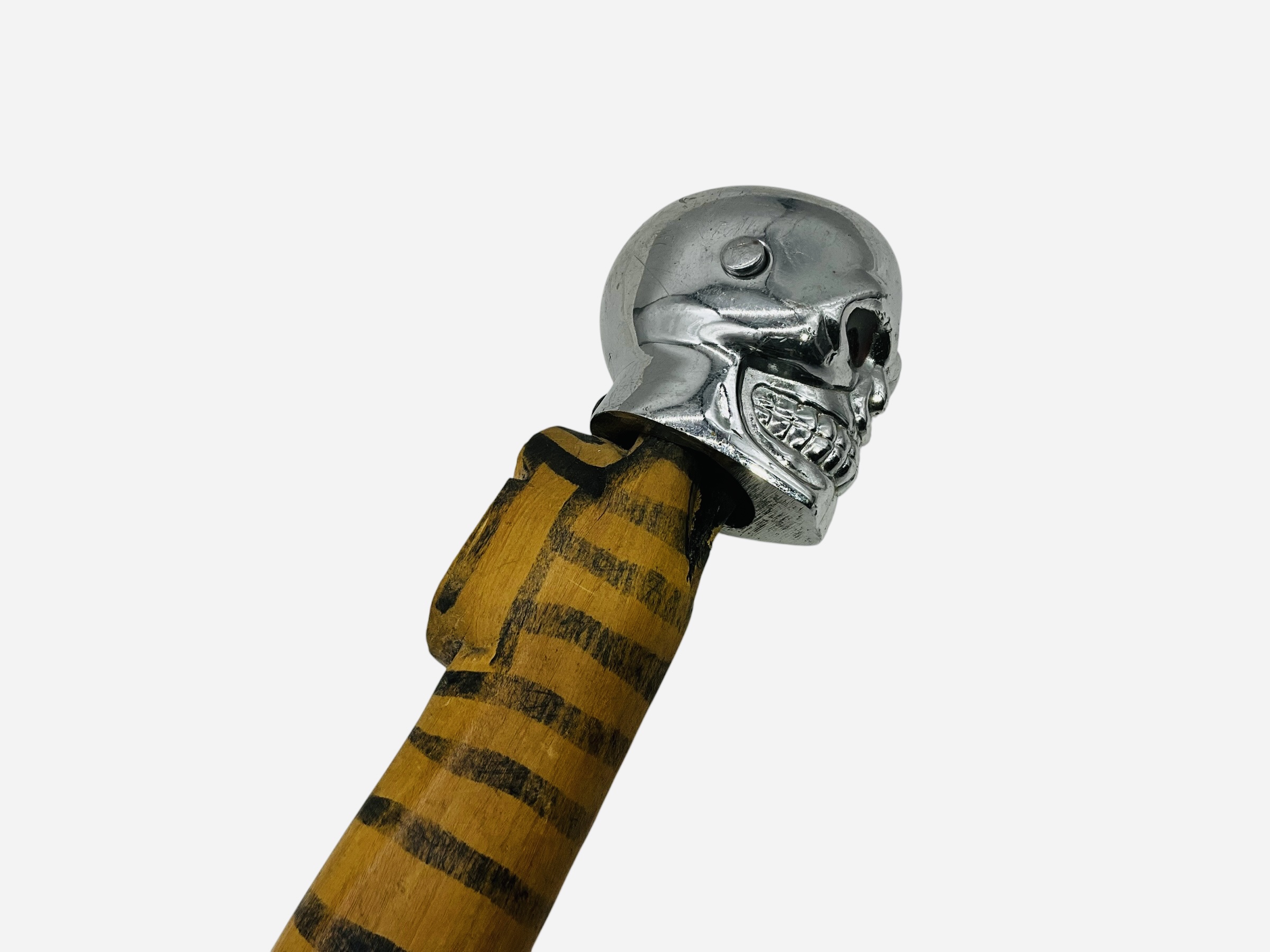 Handmade Skelton Head Walking Stick