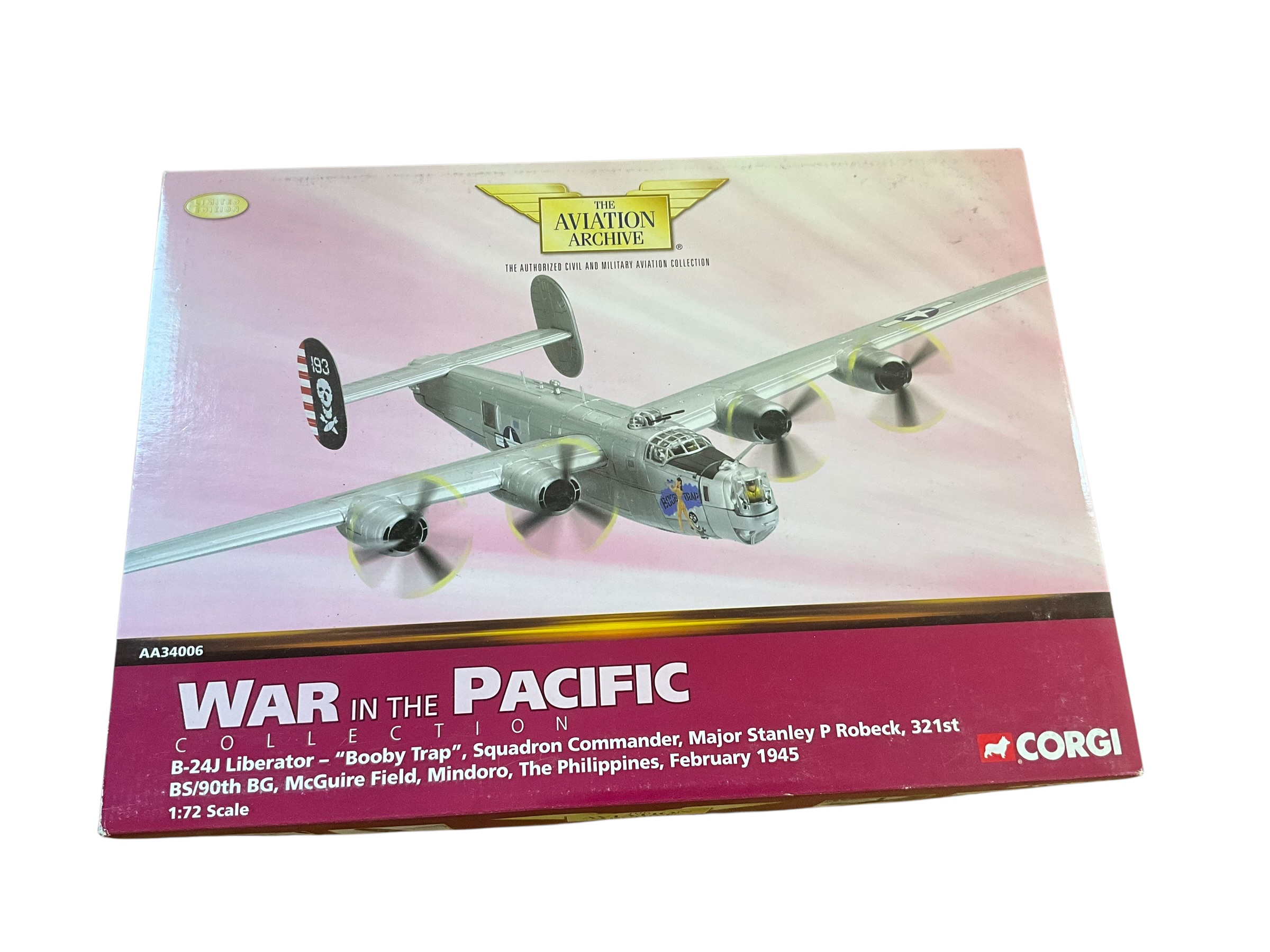 Corgi WW2 Die Cast Model B-24J Liberator