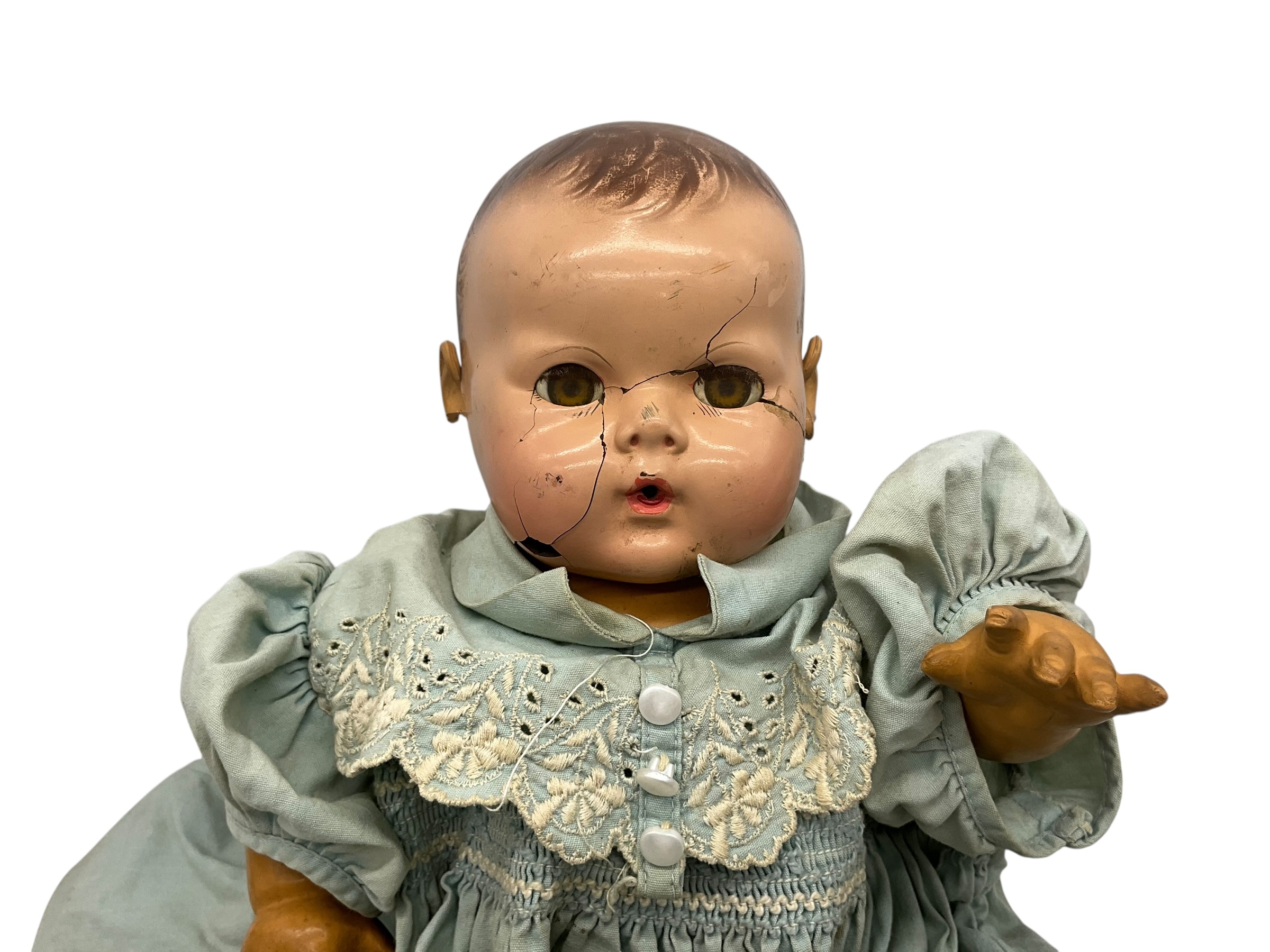 Creepy Spooky Scary Effanbee Dy Dee Baby Doll