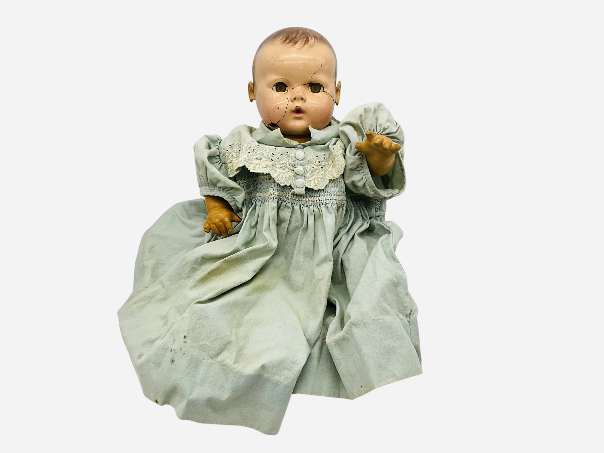 Creepy Spooky Scary Effanbee Dy Dee Baby Doll