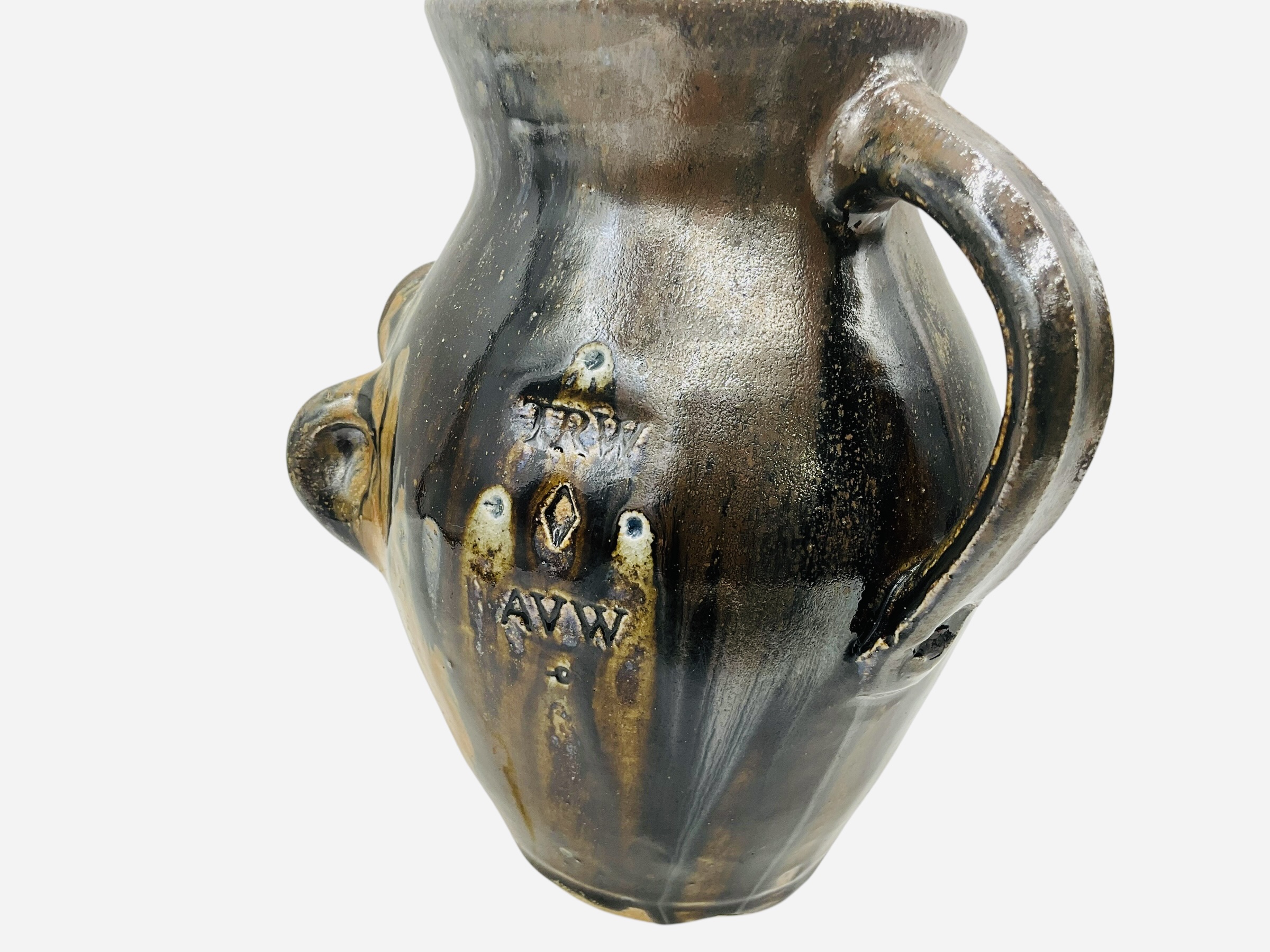 Tom & Abby Whitaker Face Jug