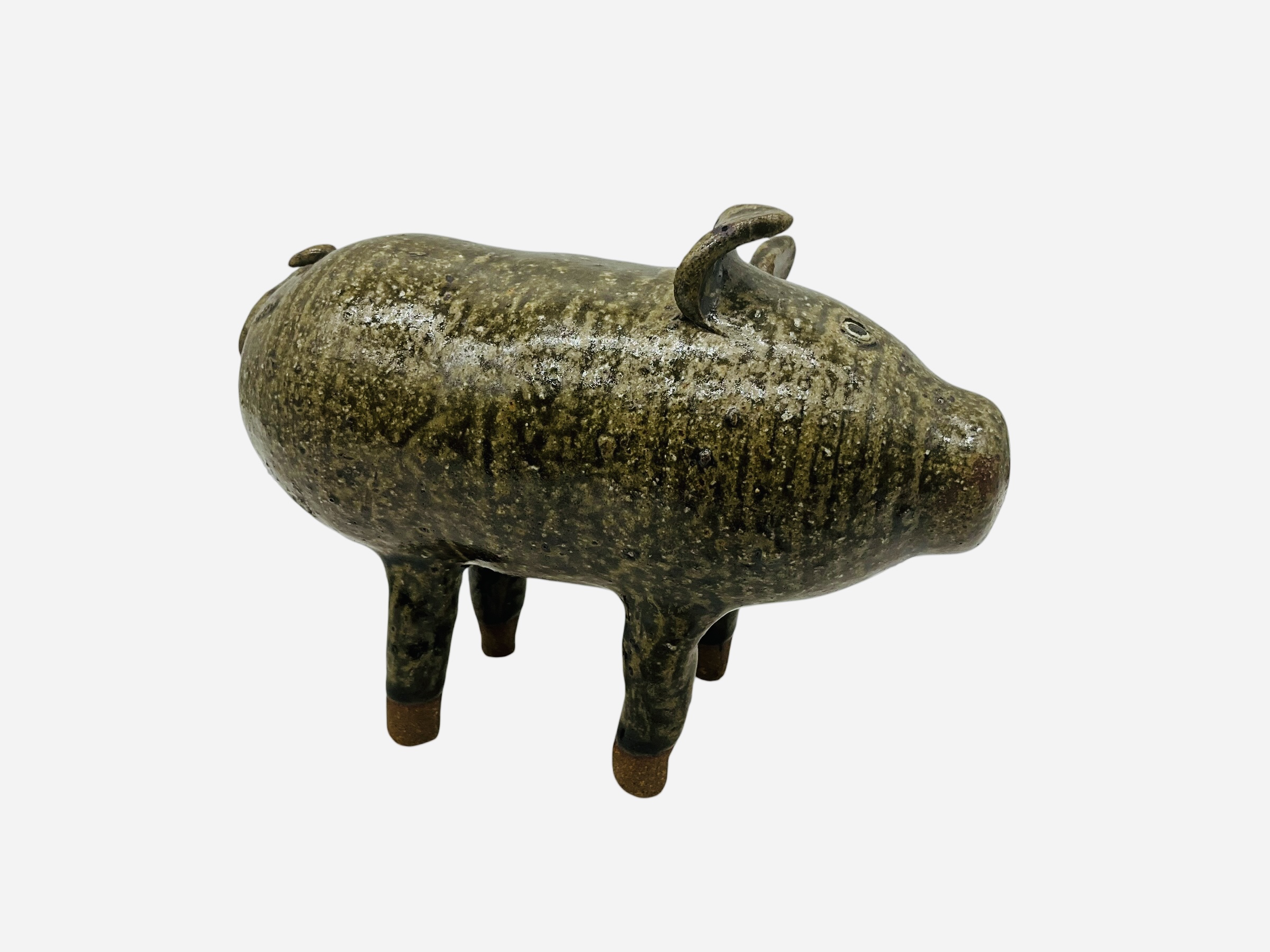 Anita Meaders Pottery Pig