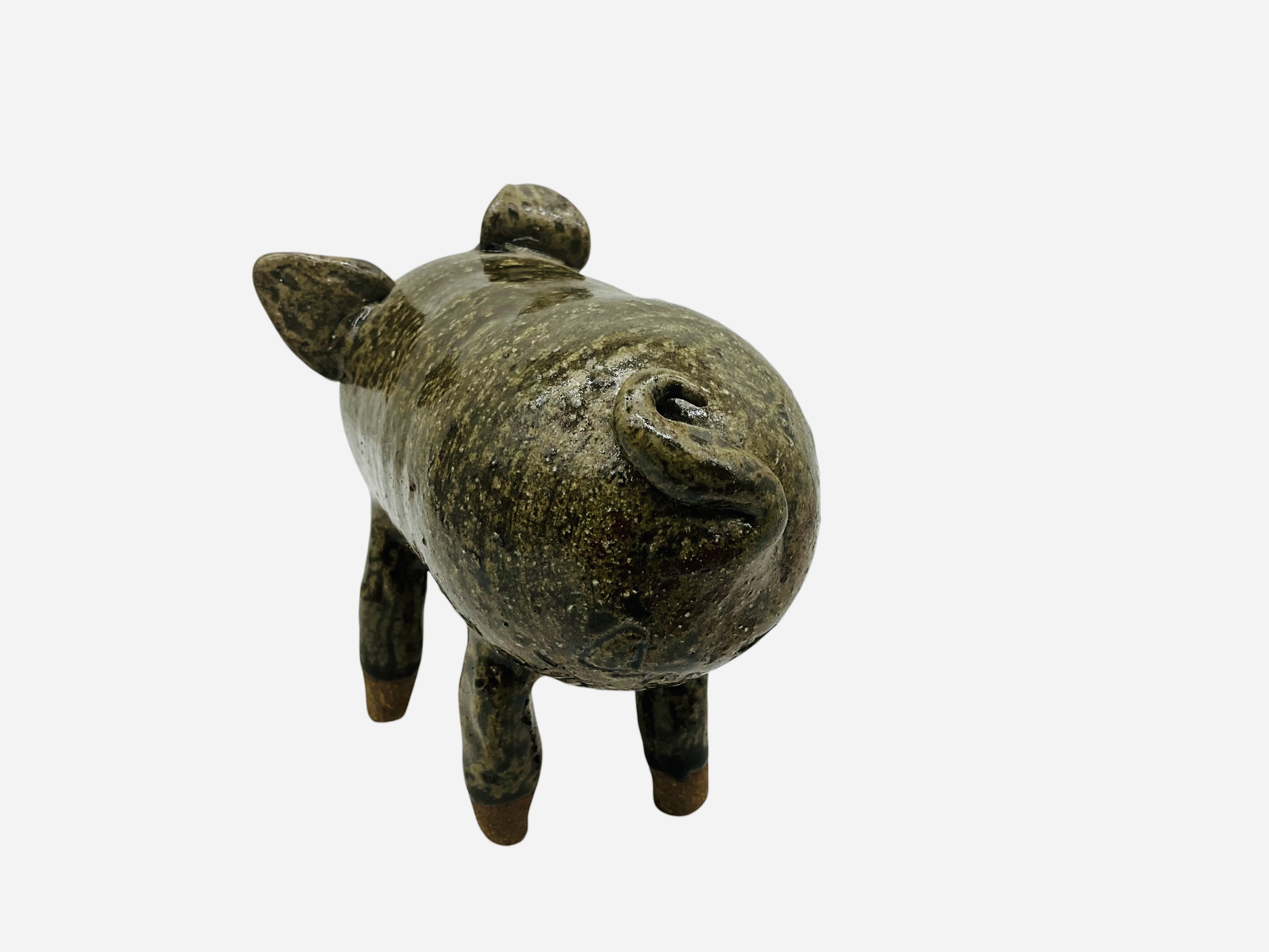 Anita Meaders Pottery Pig