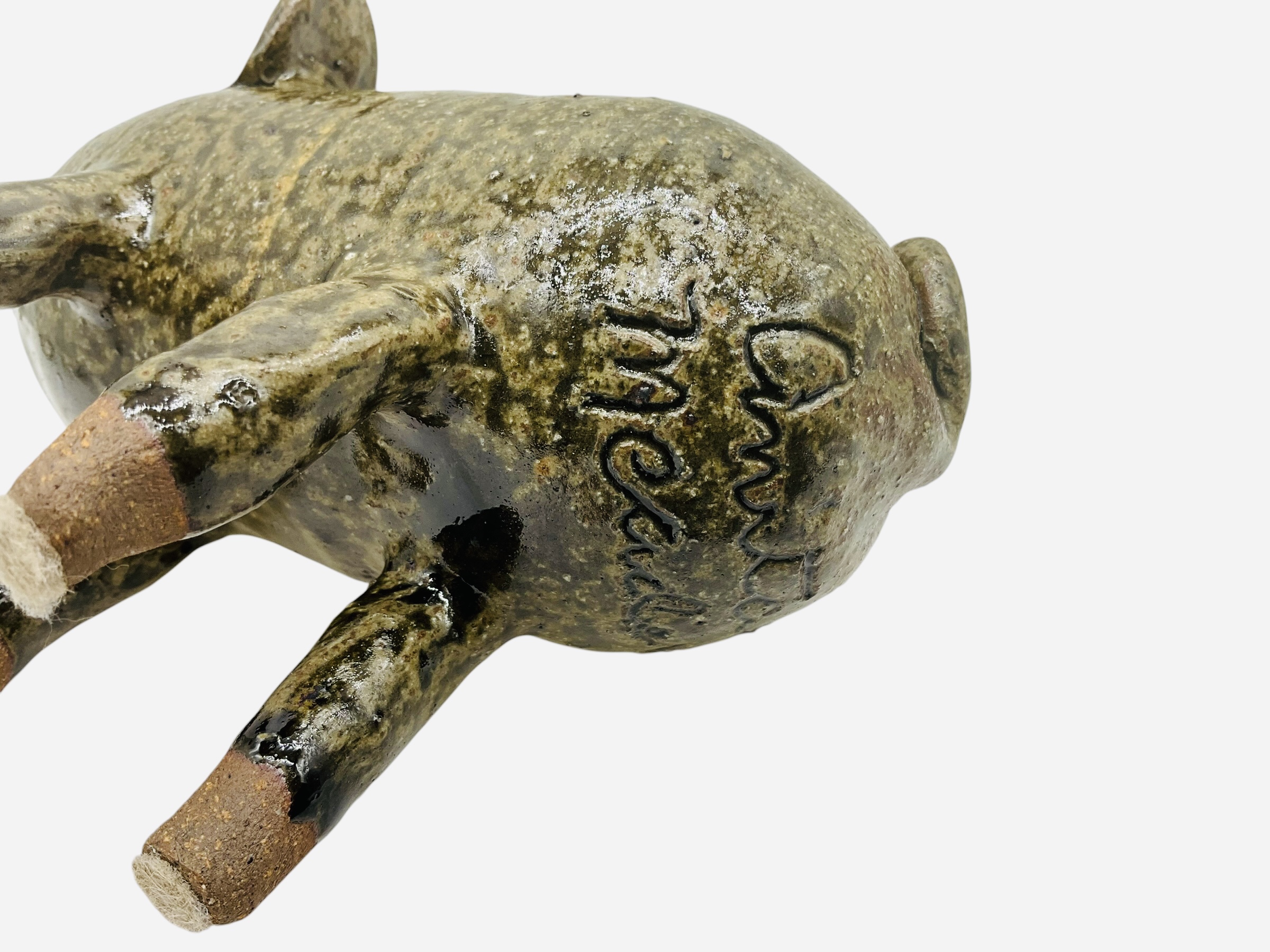 Anita Meaders Pottery Pig
