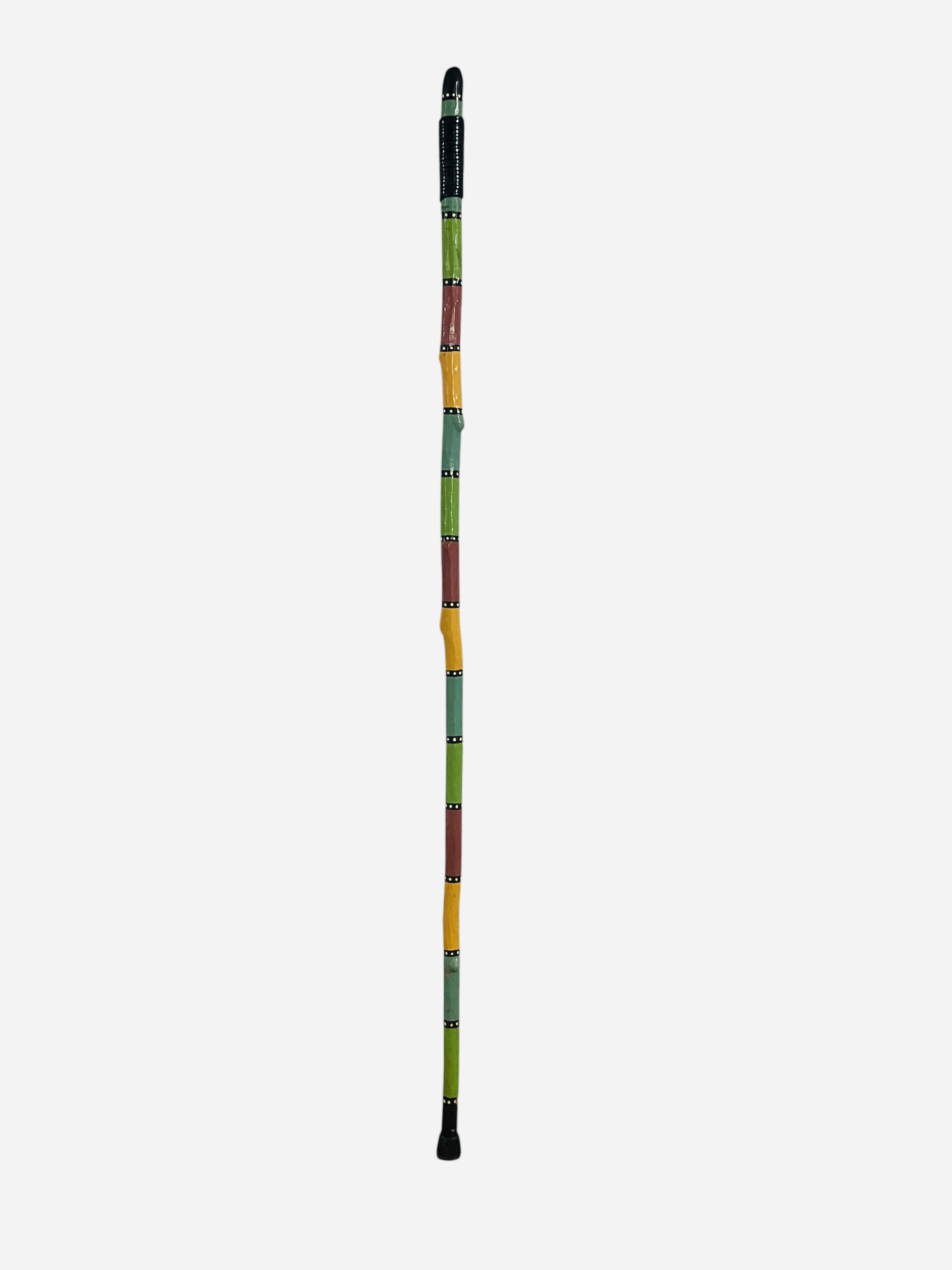 Hand Made Walking Stick / Carved Wood