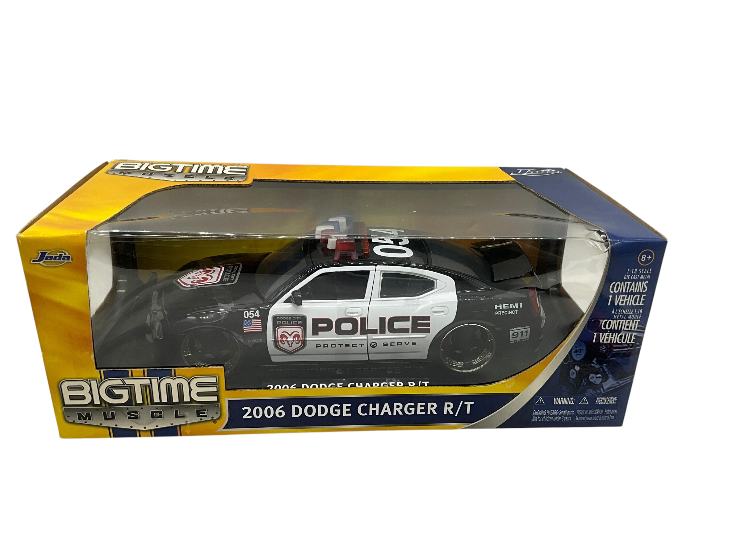 Bigtime Muscle 2006 Dodge Charger 1:18 Scale Die Cast Model