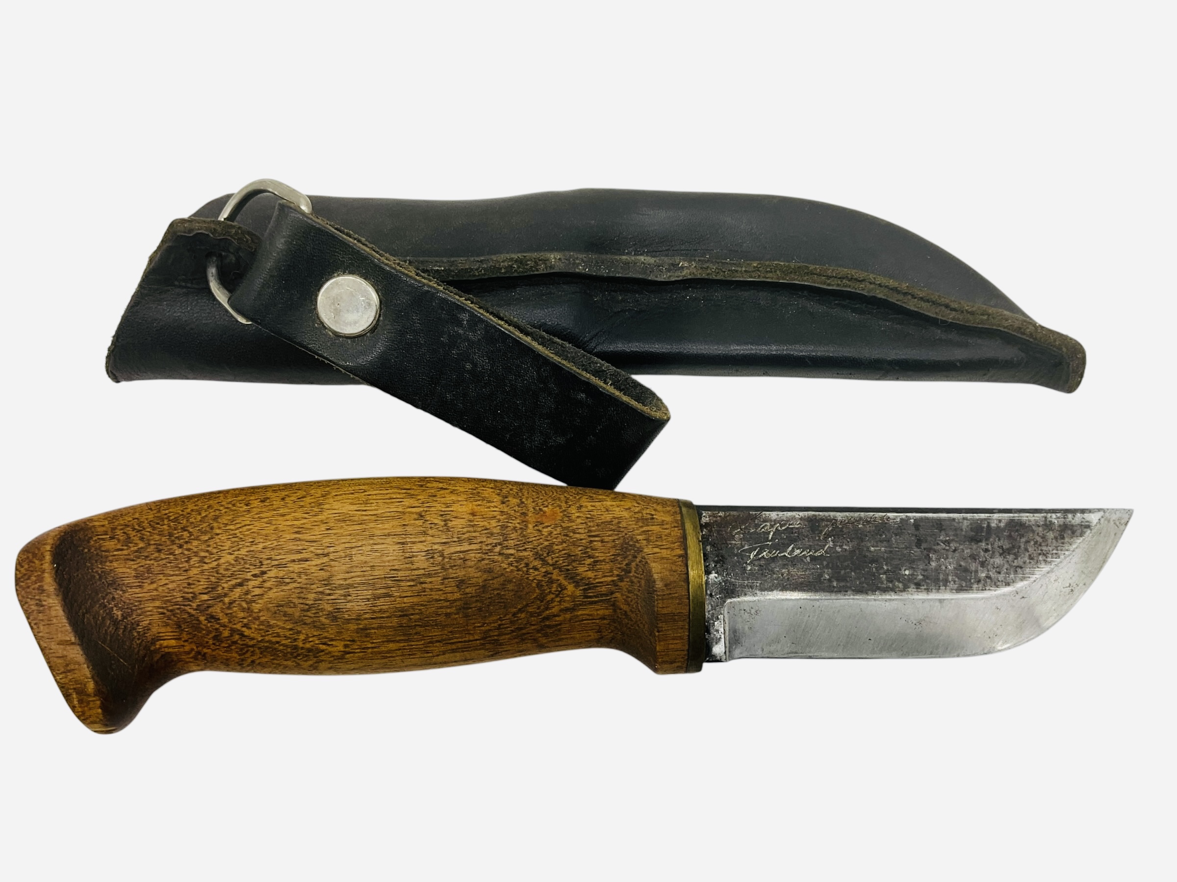 Lapin Puukko Fixed Blade Knife w/ Sheath