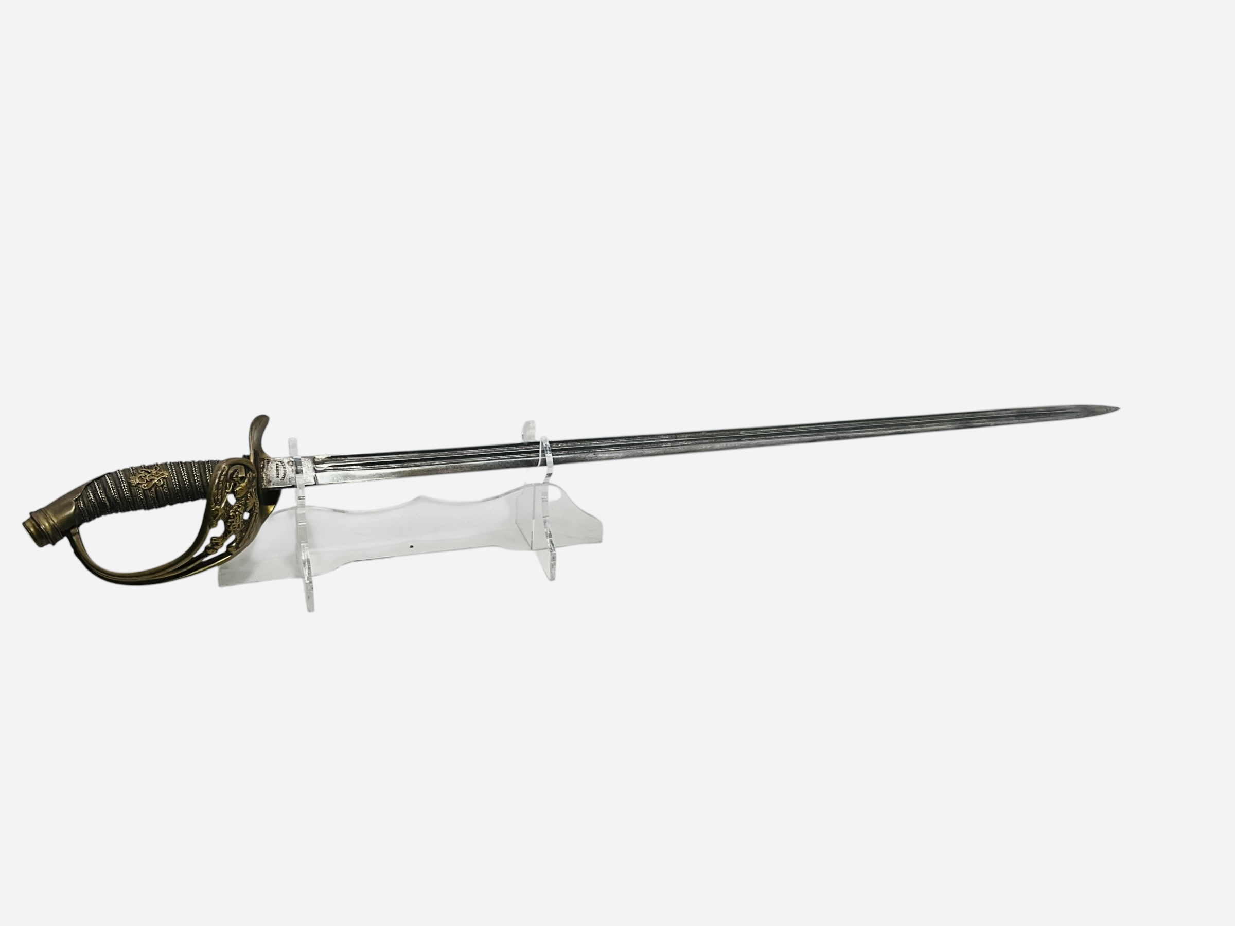 Alex Coppel Solingen Imperial German Crested Sword