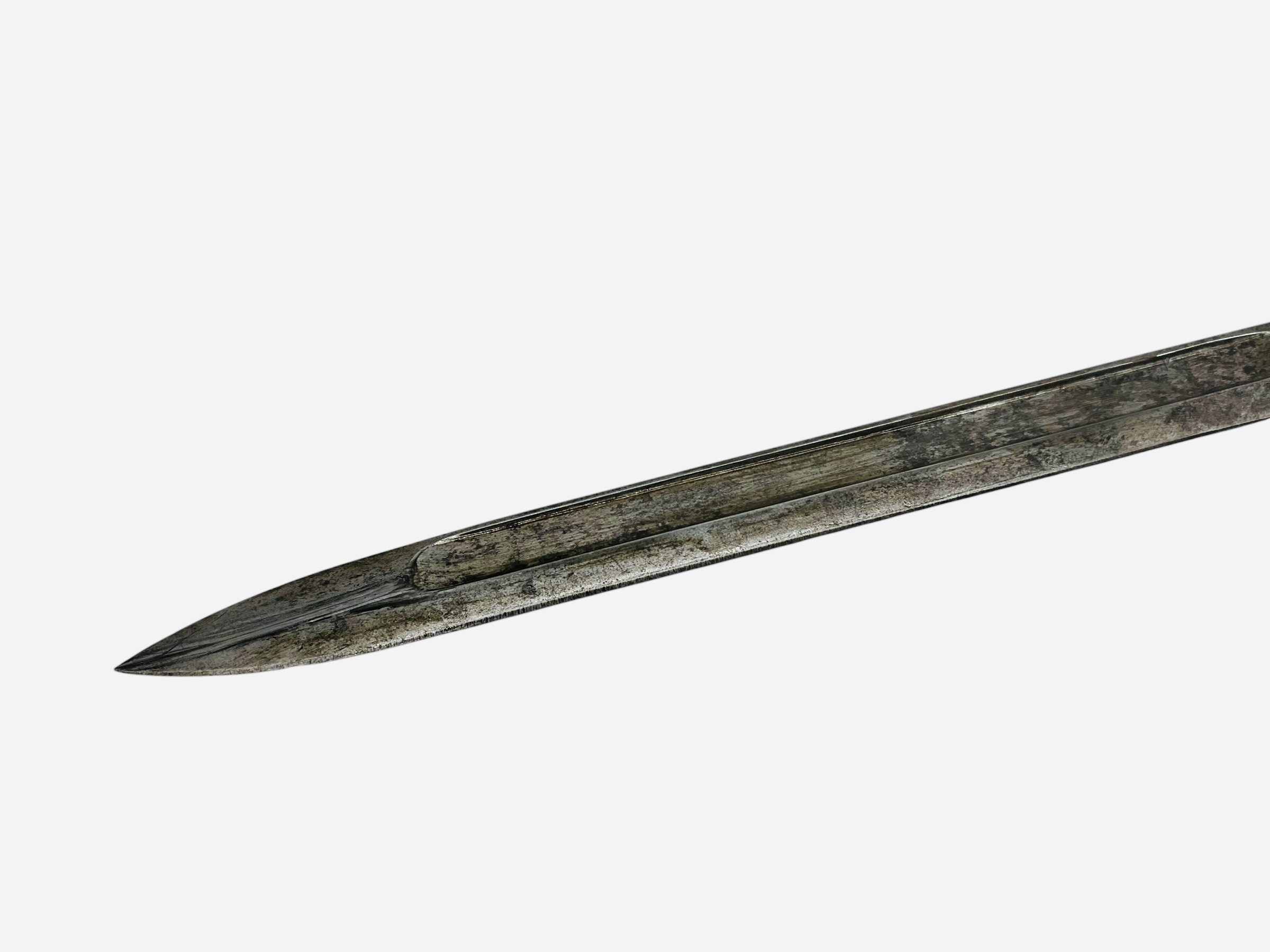 German BAYARD Wartime Bayonet With Metal Scabbard