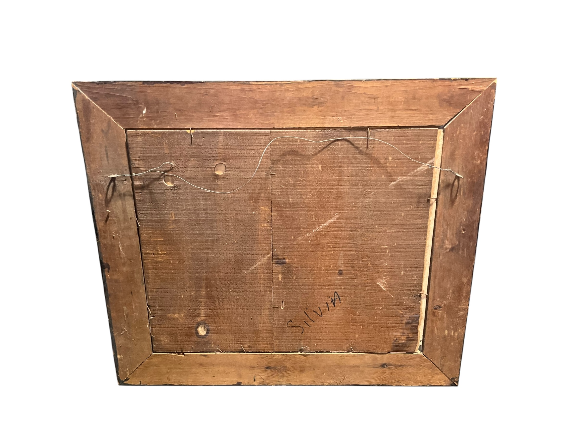 Vintage Print in Antique Frame