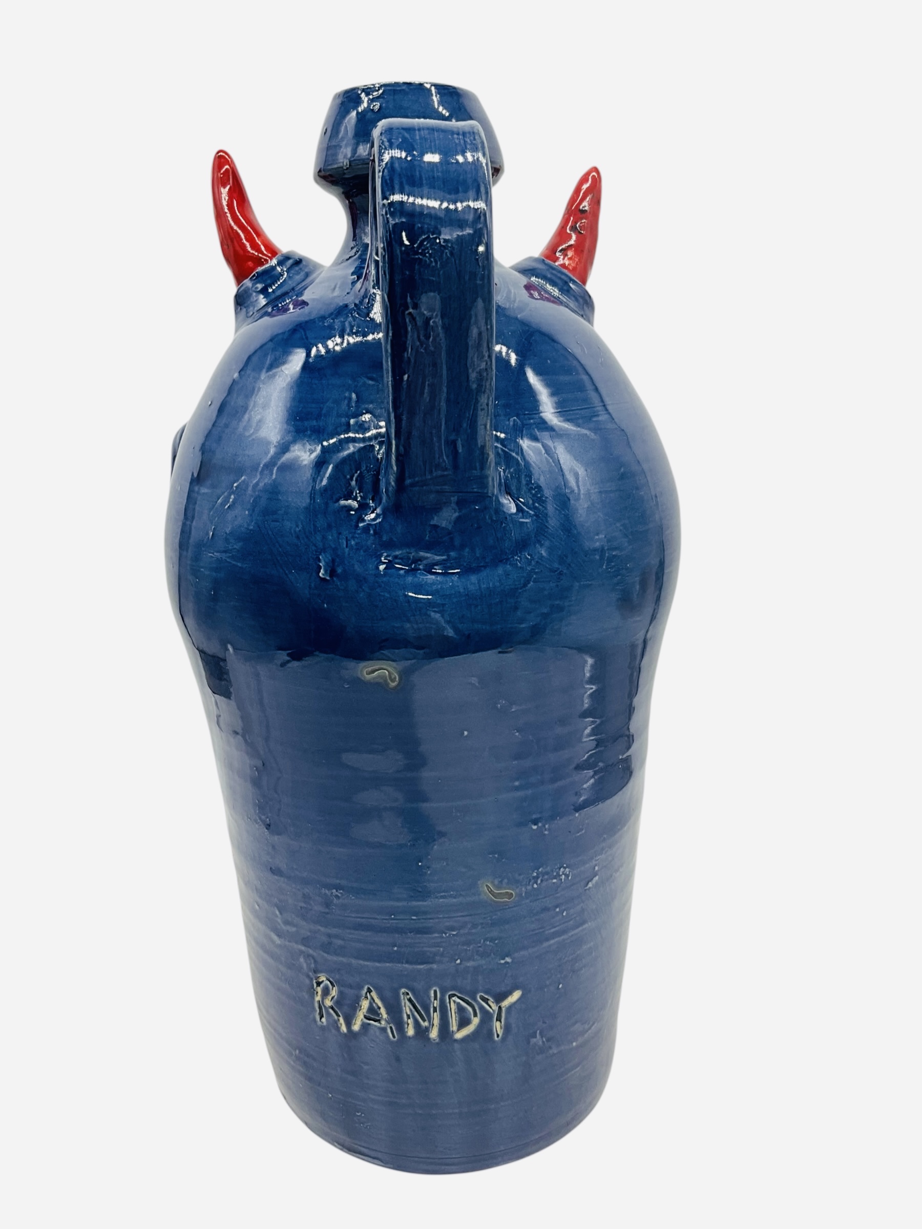 Randy Tobias Crying Eye Devil Face Jug