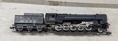 Trix N Gauge Class 9F 2-10-0 Steam Locomotive With Tender, No. 92018