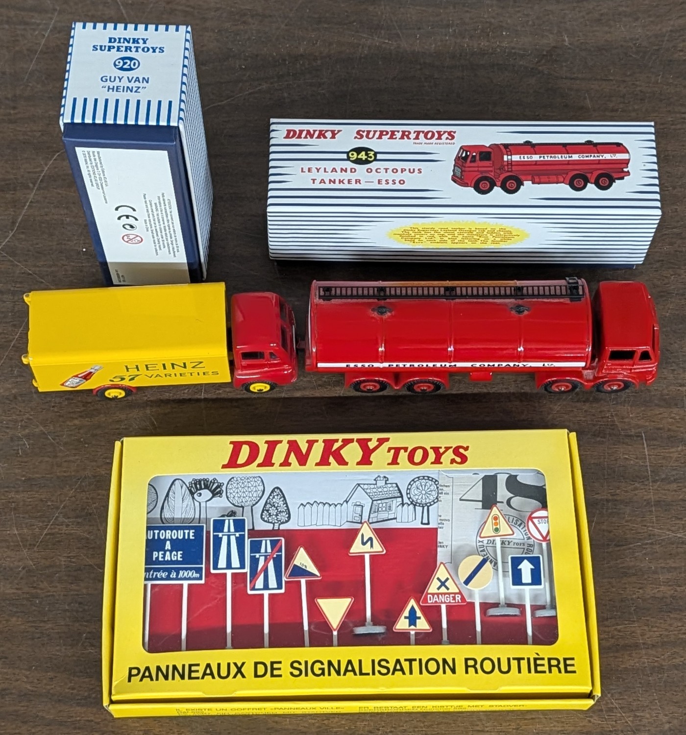 A Collection of Three Dinky Supertoys and Dinky Toys Die-Cast Atlas Reissue