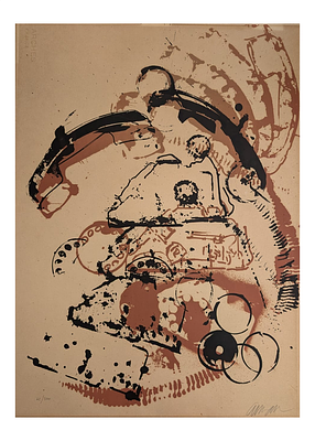 Print on paper, 
signed and numbered 
66*49