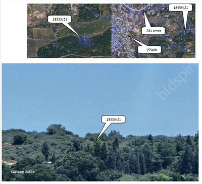 , קרקע חקלאית - גו"ח 18555/21, תחום שיפוט של העיר טמרה ומצפה אביב, חלקה 21.