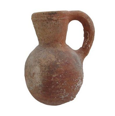 Juglet, Roman, 1st - 3rd century AD, intact, height 11,5 cm