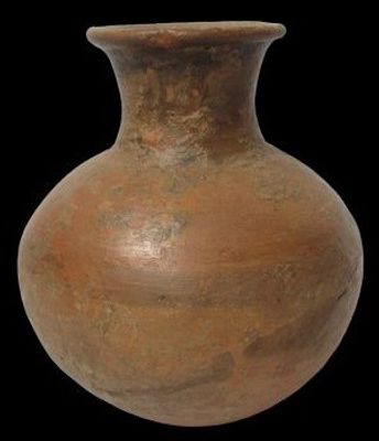 Vessel, bronye Age, Levant. Vessel (restored), Levant 2nd millenium BC H. 13 cm