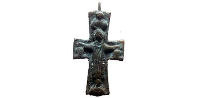 Byzantine Cross. AE Byzantine Cross (13.74g, 70x38mm)
