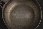 Saunders Pitman Coin Silver Keyhole Porringer. Saunders Pitman Coin Silver Keyhole Image - 2